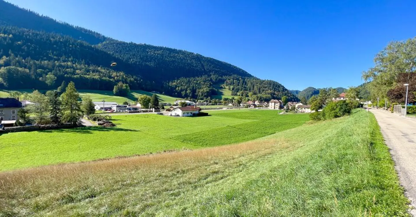 Terreno edificabile di 3'965 m2 Permesso di costruire rilasciato - Foto 7 di 10