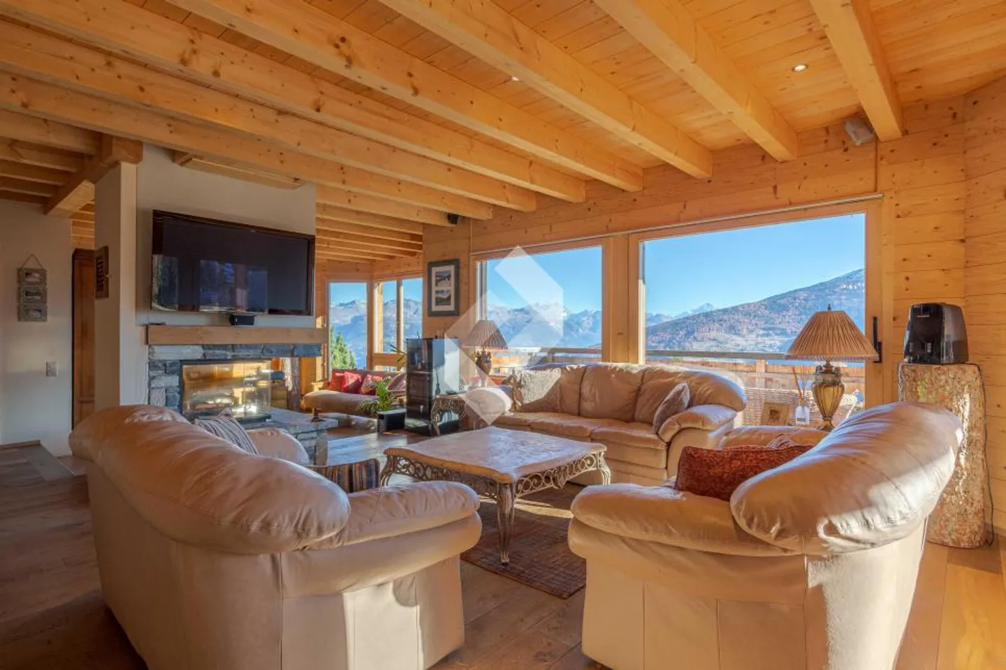 Chalet magnifique de haut standing avec vue panoramique sur les Alpes - Photo 10 sur 13