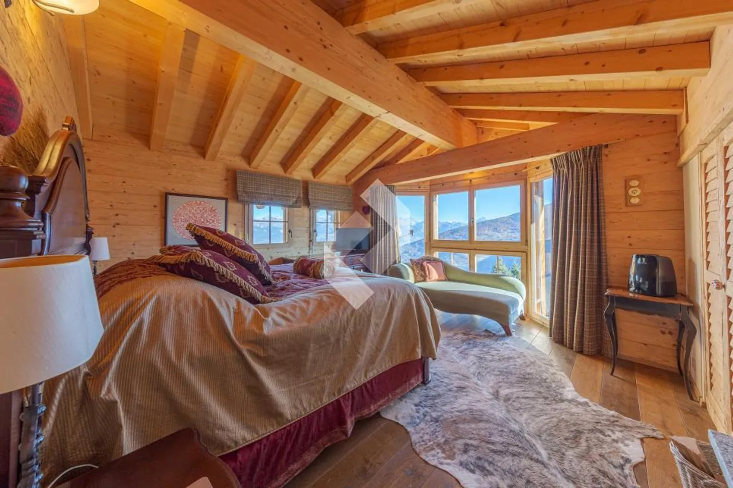 Chalet magnifique de haut standing avec vue panoramique sur les Alpes - Photo 12 sur 13