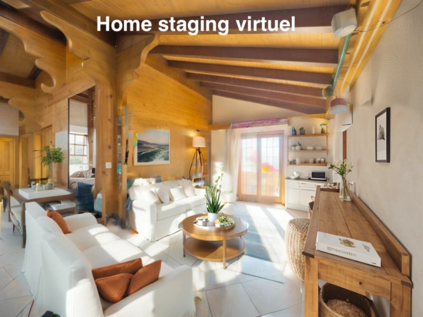 Chalet with 2 apartments of 3.5 rooms, rented. - Photo 17 of 20