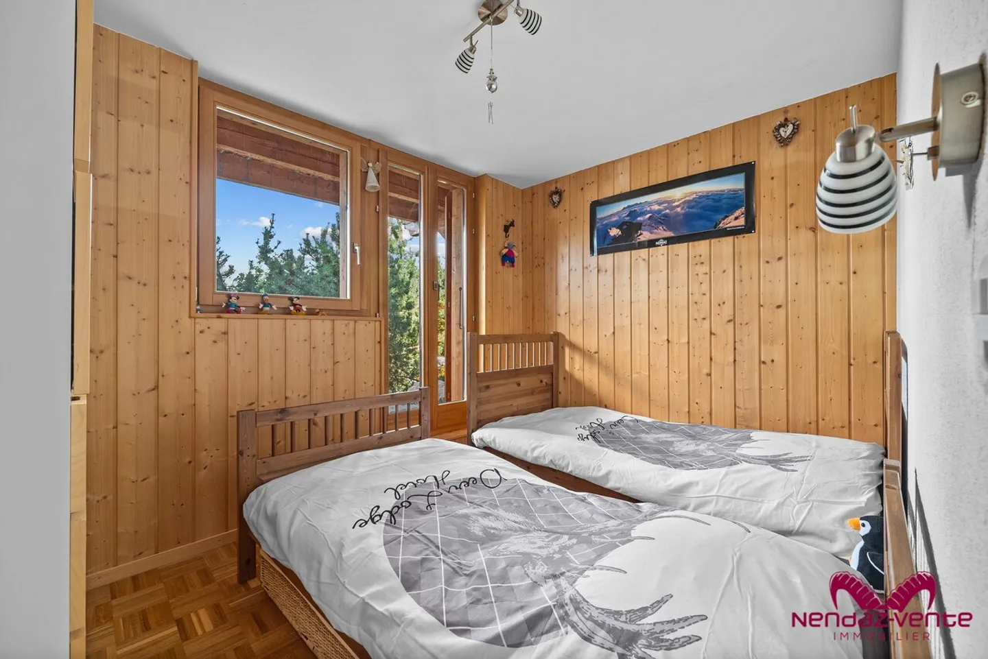 Magnifique chalet 5,5 pièces vue imprenable vente aux étrangers  - Foto 11 di 23
