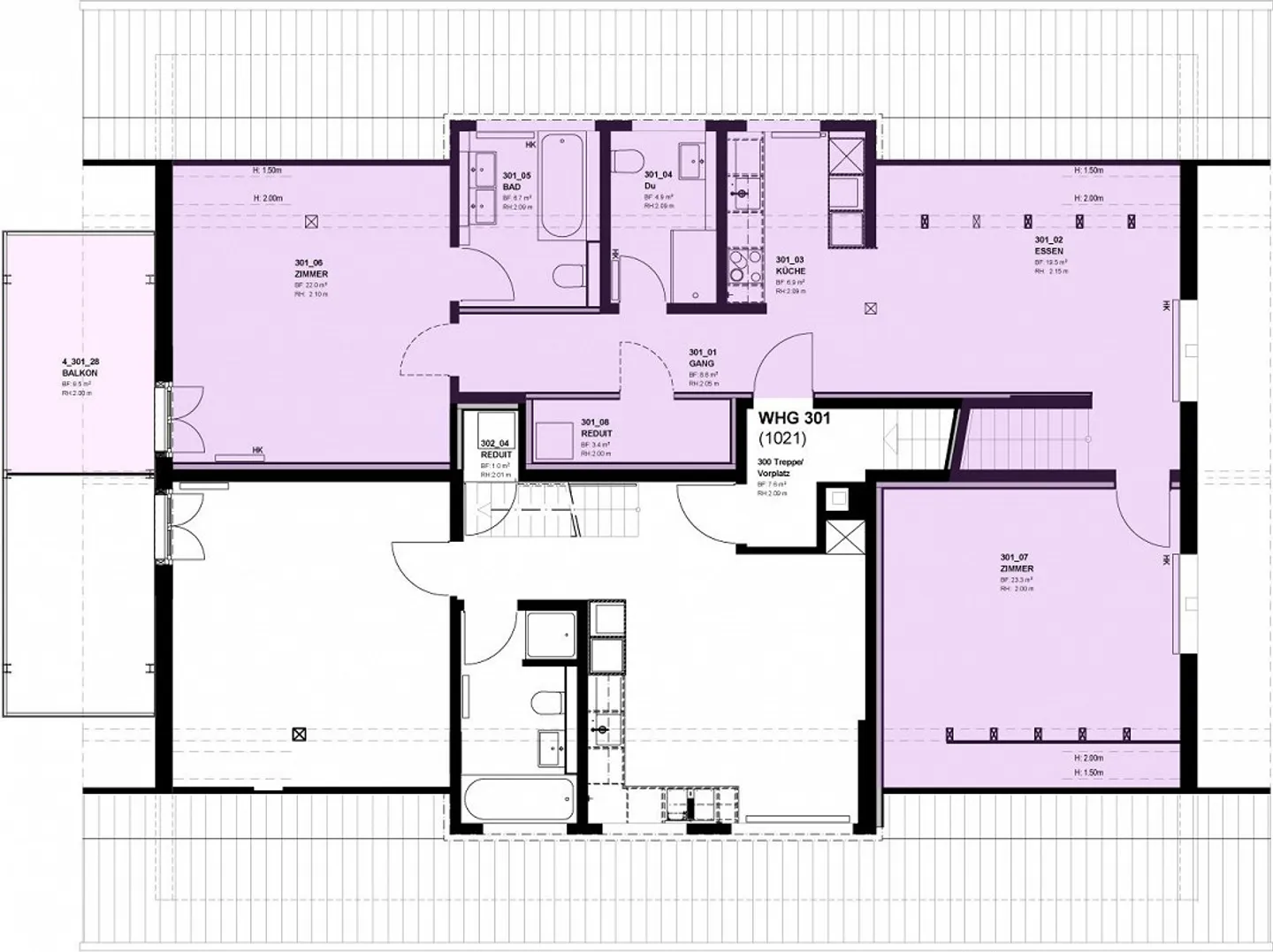Appartamento su due livelli di 3 1/2 locali recentemente ristrutturato - Foto 4 di 13