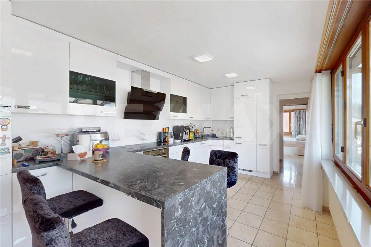 Penthouse Attique au Centre - Cheminée, 2 Places de Parking Incluses, Neuf... - Photo 11 sur 13