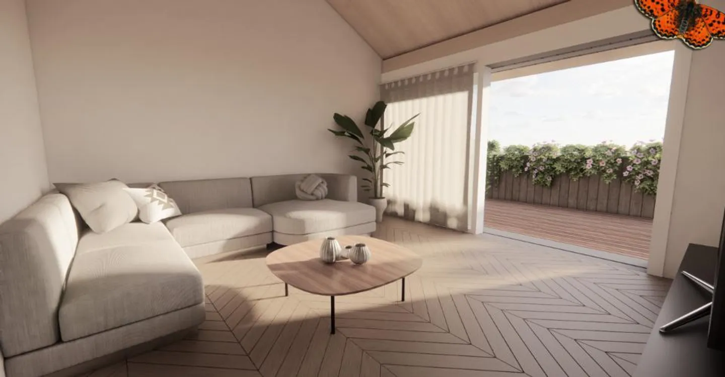 New penthouse apartment with 3½ rooms in St-Aubin - Photo 3 of 13