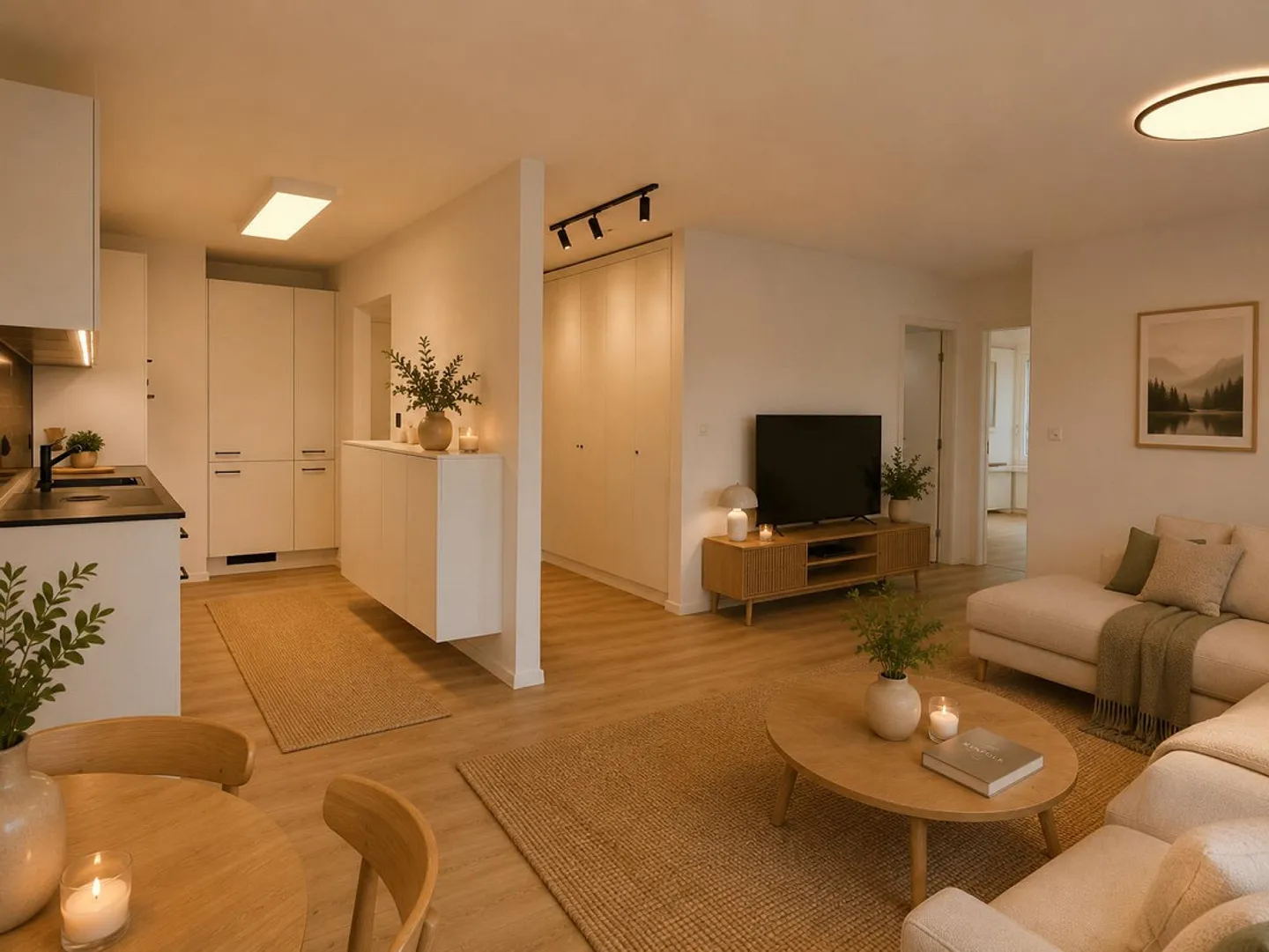 Renovierte 3.5-Zimmer-Wohnung - Foto 2 von 11