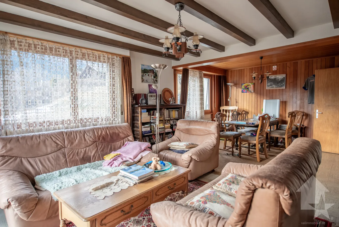 Charming 5.5p chalet, beautiful location in the center of the resort - Photo 6 of 14