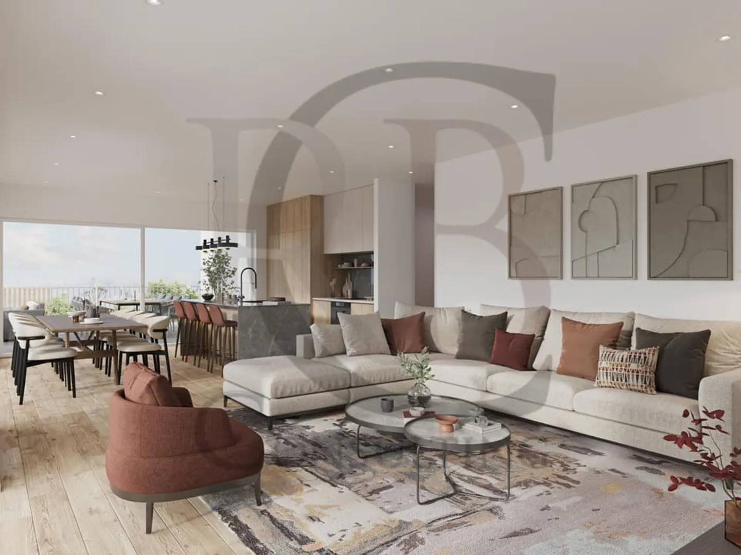 ATTICO ESCLUSIVO CON ASCENSORE PRIVATO - 108 M2 E TERRAZZA 65 M2 - Foto 2 di 6