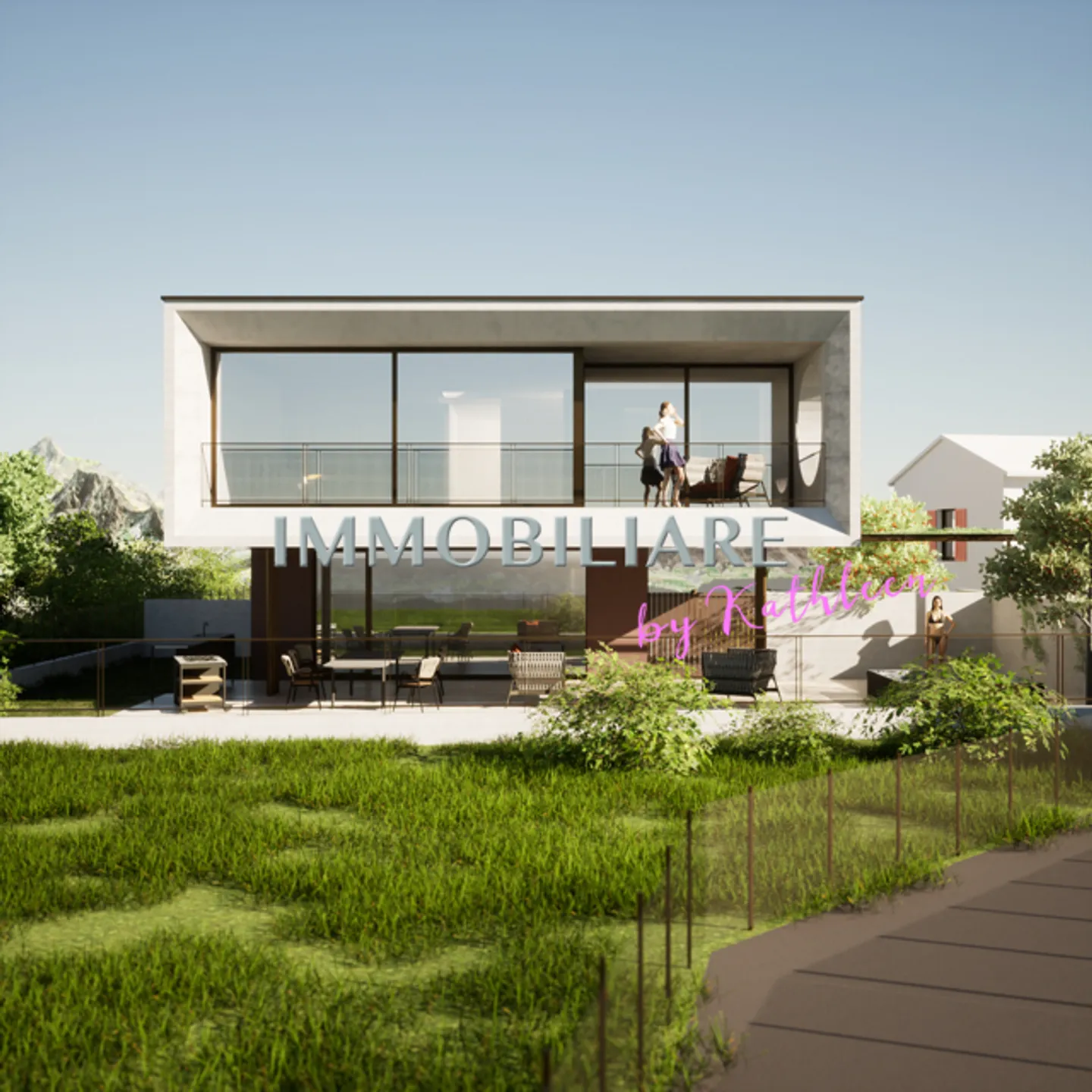 Villa con piscina in costruzione grezza, vista lago – Prezzo incluso completamento individuale - Foto 5 di 13