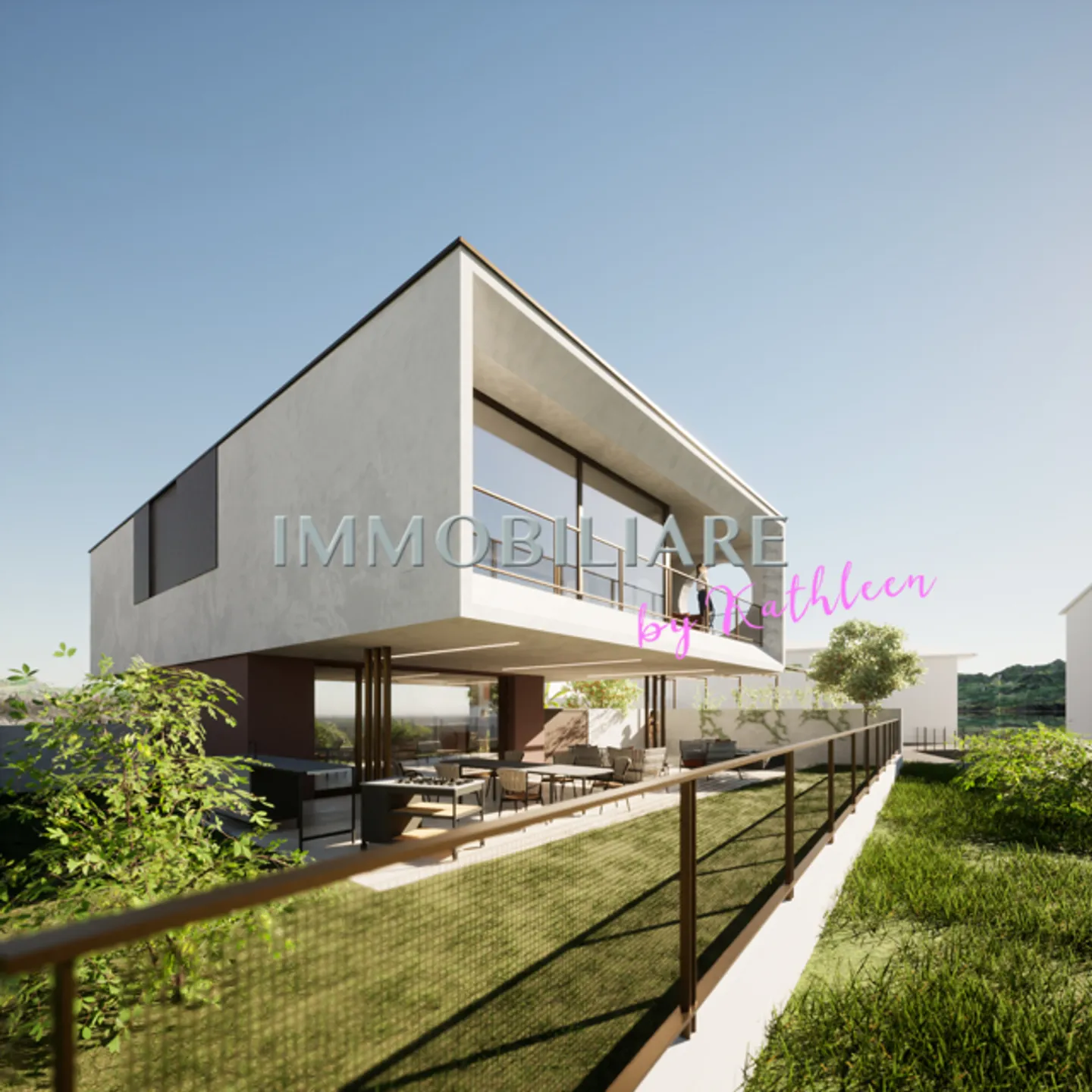 Villa con piscina in costruzione grezza, vista lago – Prezzo incluso completamento individuale - Foto 13 di 13