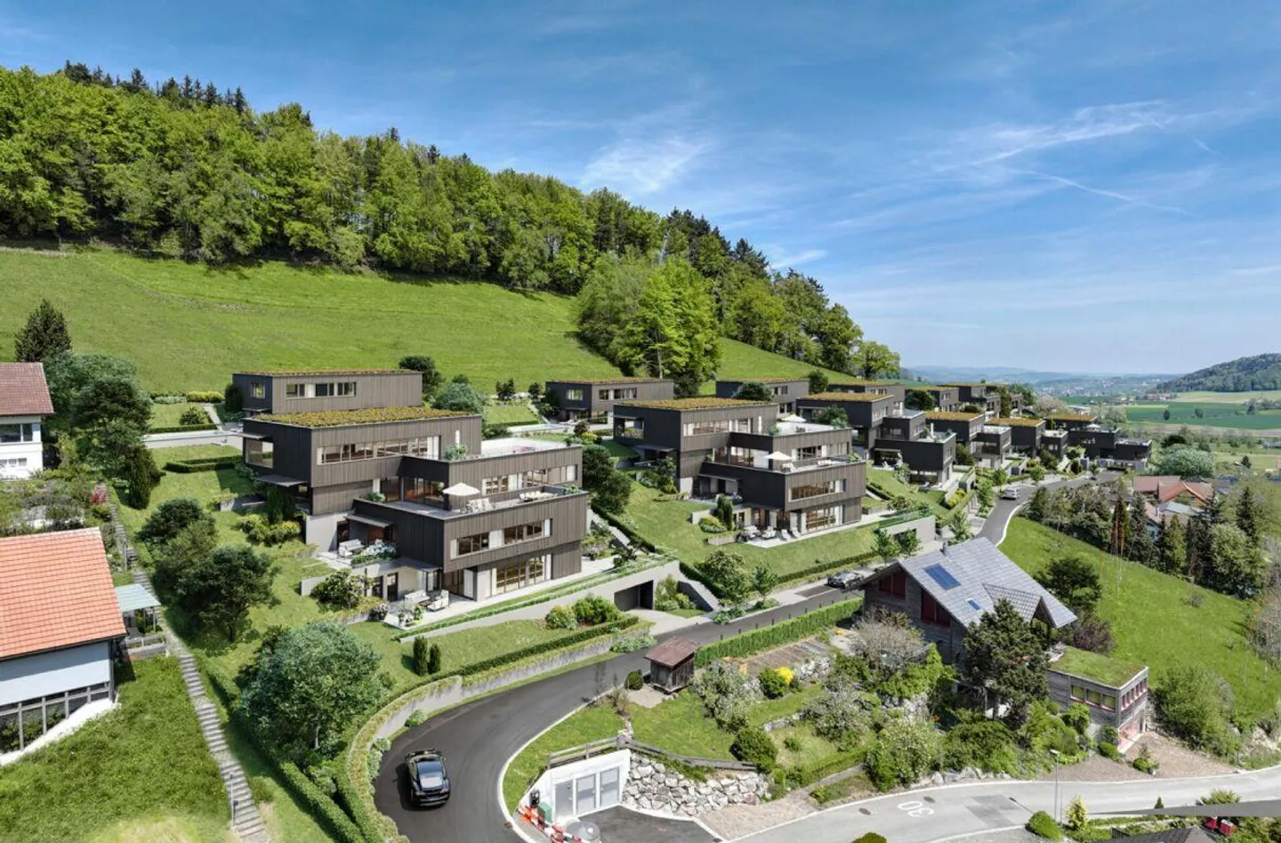 Vivere con un panorama - lussuosa casa unifamiliare con vista sulle montagne - Foto 1 di 9