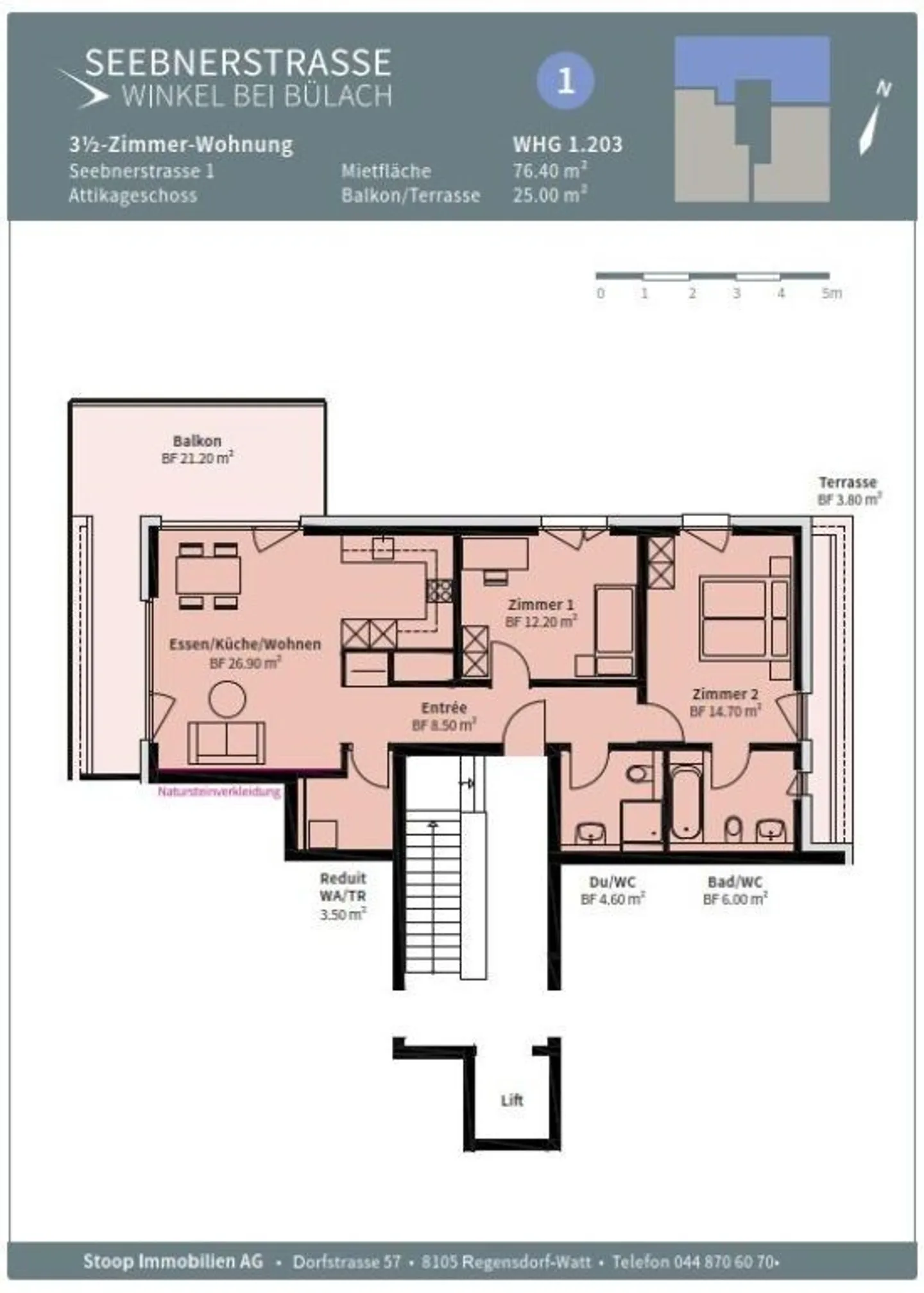 Appartamento Attico Elegante in un Edificio Ben Curato! - Foto 8 di 9