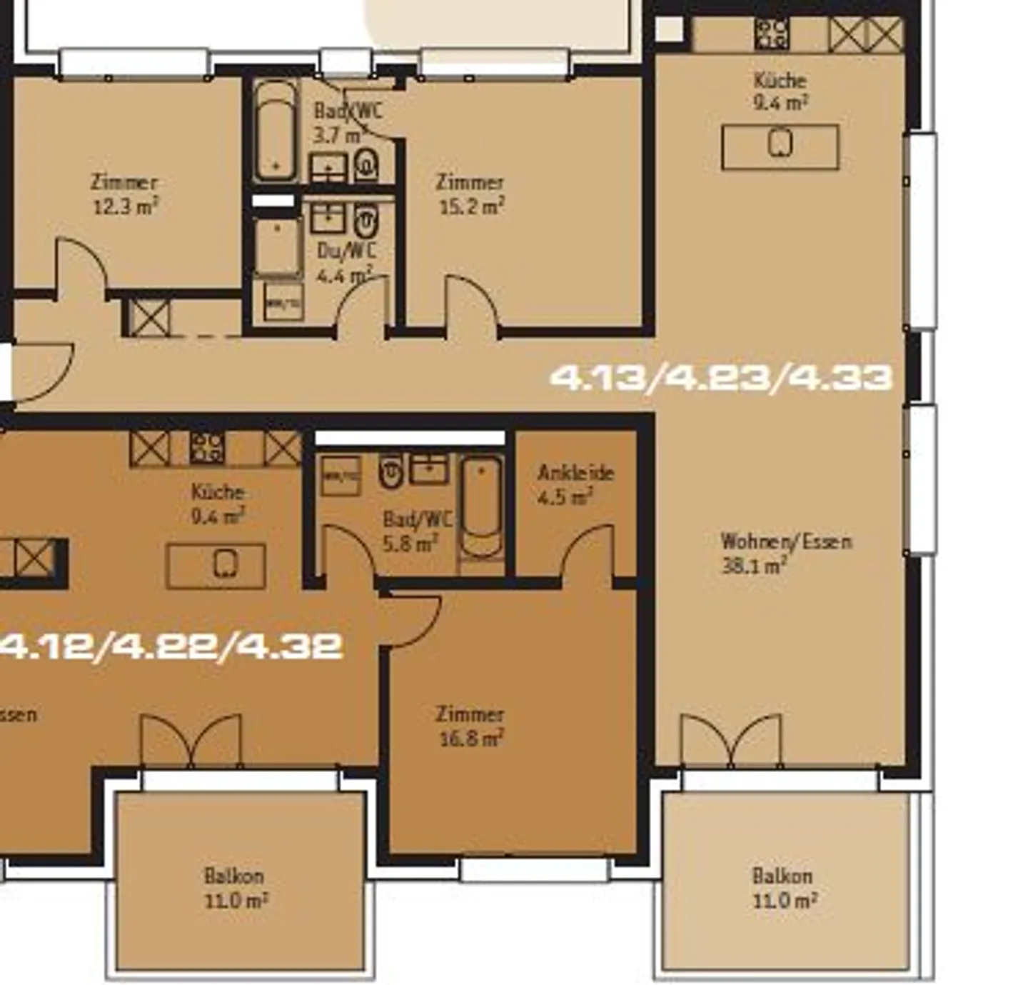 Appartamento moderno con terrazza - Foto 7 di 7