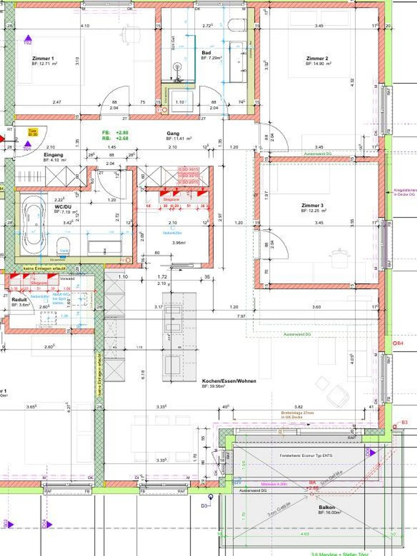 Prima occupazione nel standard di proprietà - esclusivo appartamento di 4,5 stanze al 1° piano - Foto 13 di 13