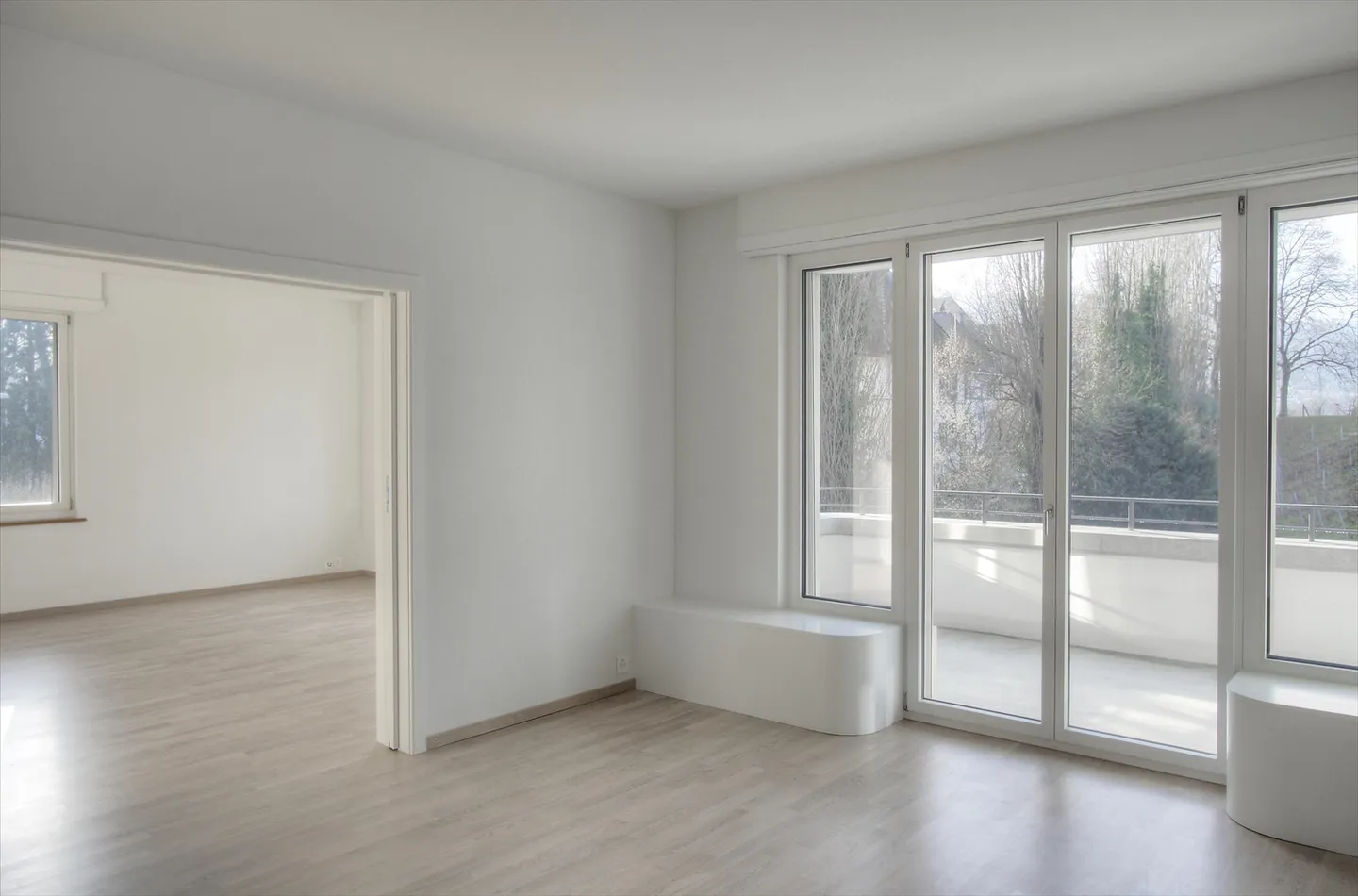 Schöne 3.5-Zimmerwohnung mit Sicht auf den Zürichsee - Foto 4 von 9