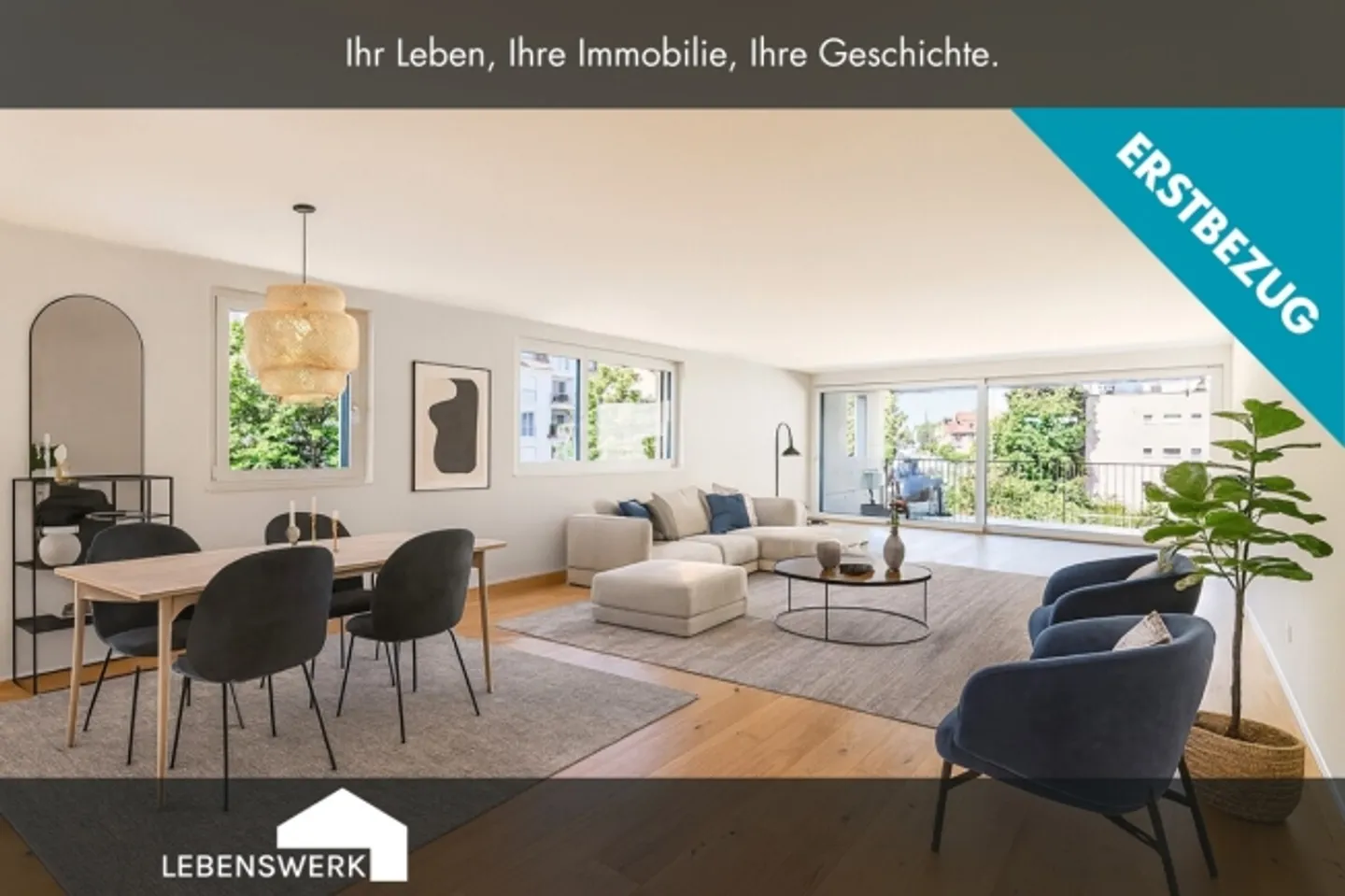 «Raumwunder am Wiibärg. Erstbezug in Kreuzlingen TG» - Foto 1 von 8