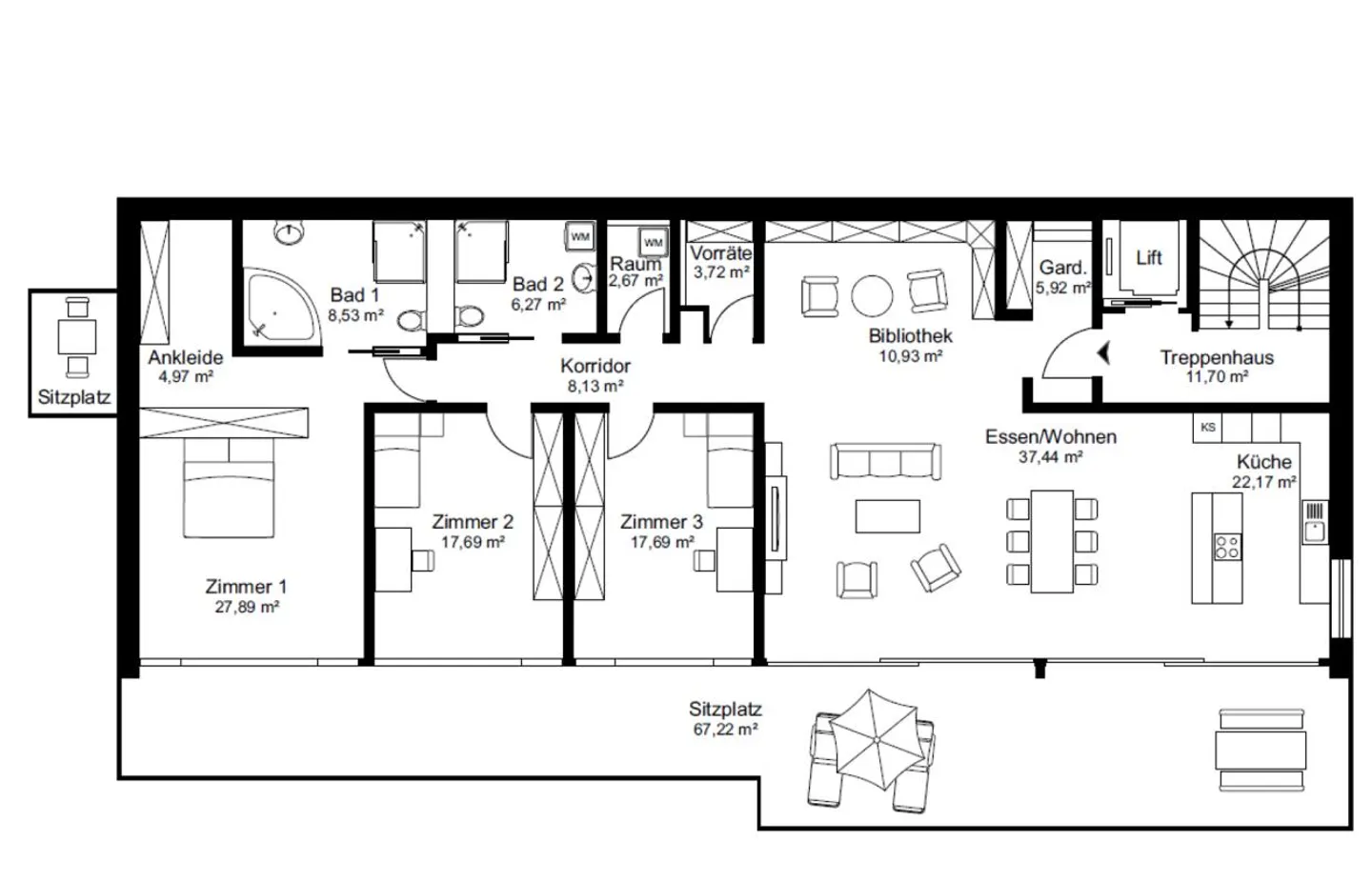 Terrassenwohnung mit Alpsteinblick - Foto 16 von 16