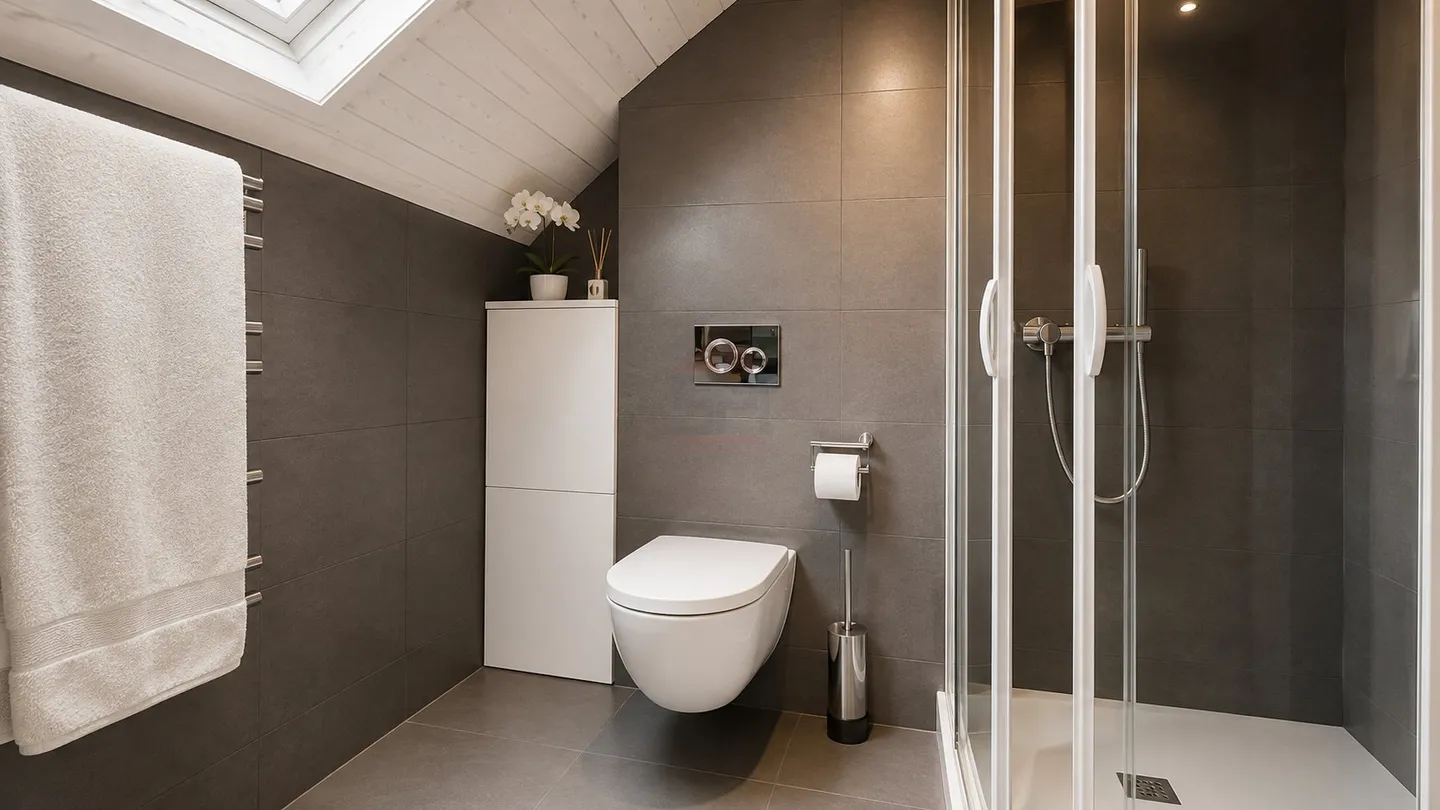Elegantes Zwillingshaus mit Giebel im Herzen einer privilegierten Wohngegend - Foto 11 von 11