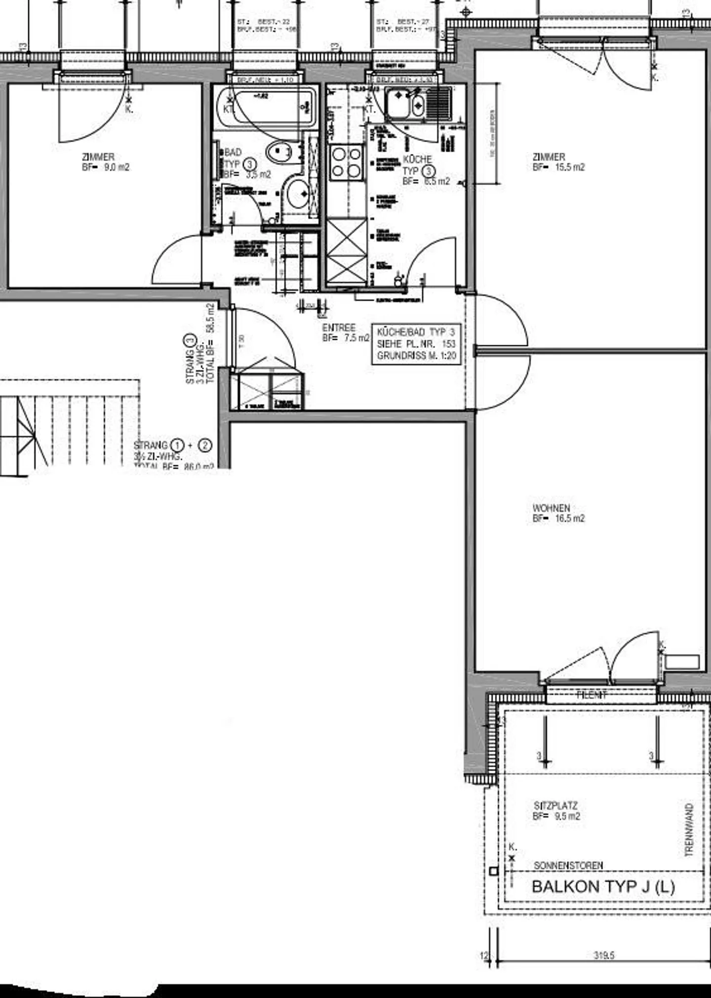 Helle 3-Zimmerwohnung mit Garten - Foto 8 von 9