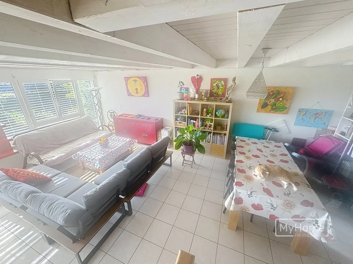 Magnifique duplex de 4.5 pièces avec balcon et terrasse - Photo 3 sur 9