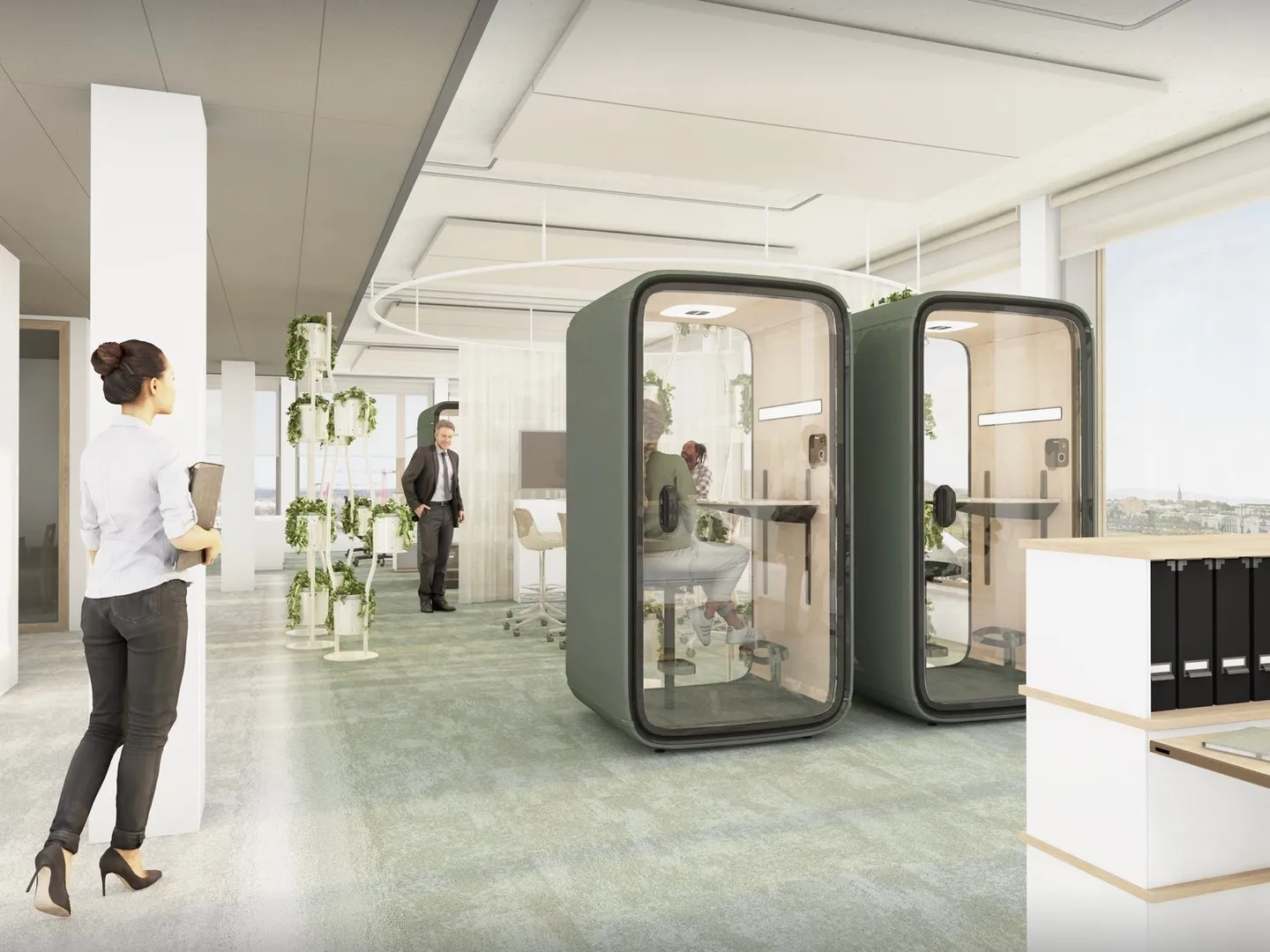 Travailler avec vision : Espaces de bureau de 500 m² à 4 000 m² - Photo 2 sur 17