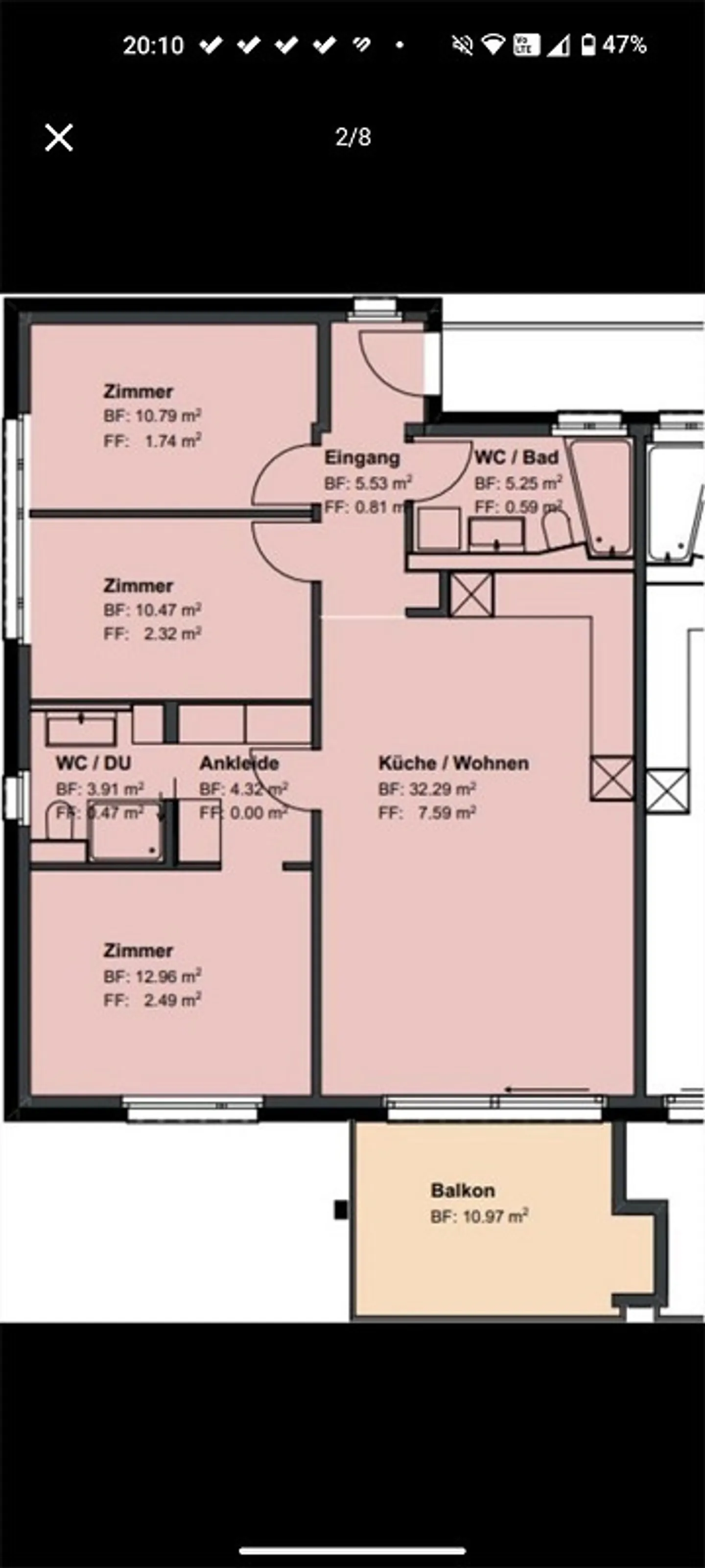 Appartement moderne à Pfäffikon - Photo 6 sur 6