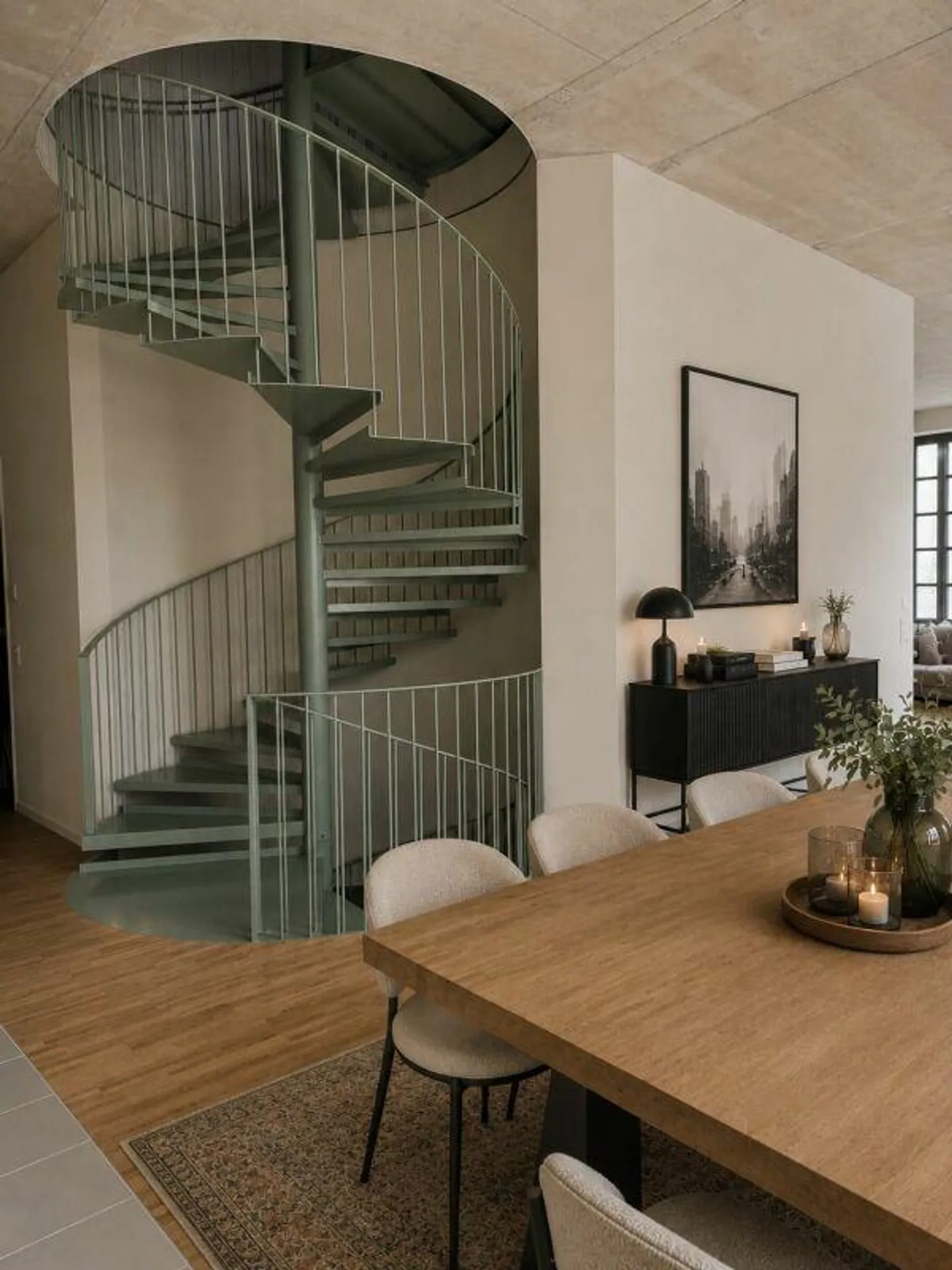 Einzigartiges Loft mit Terrasse und Fenstern - Foto 5 von 8