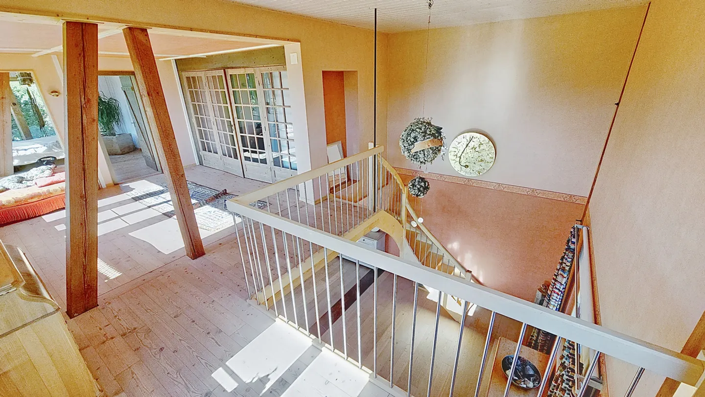 Dorfhaus mit 4,5 Zimmern und Grundstück in Murist (Estavayer) - Foto 15 von 21