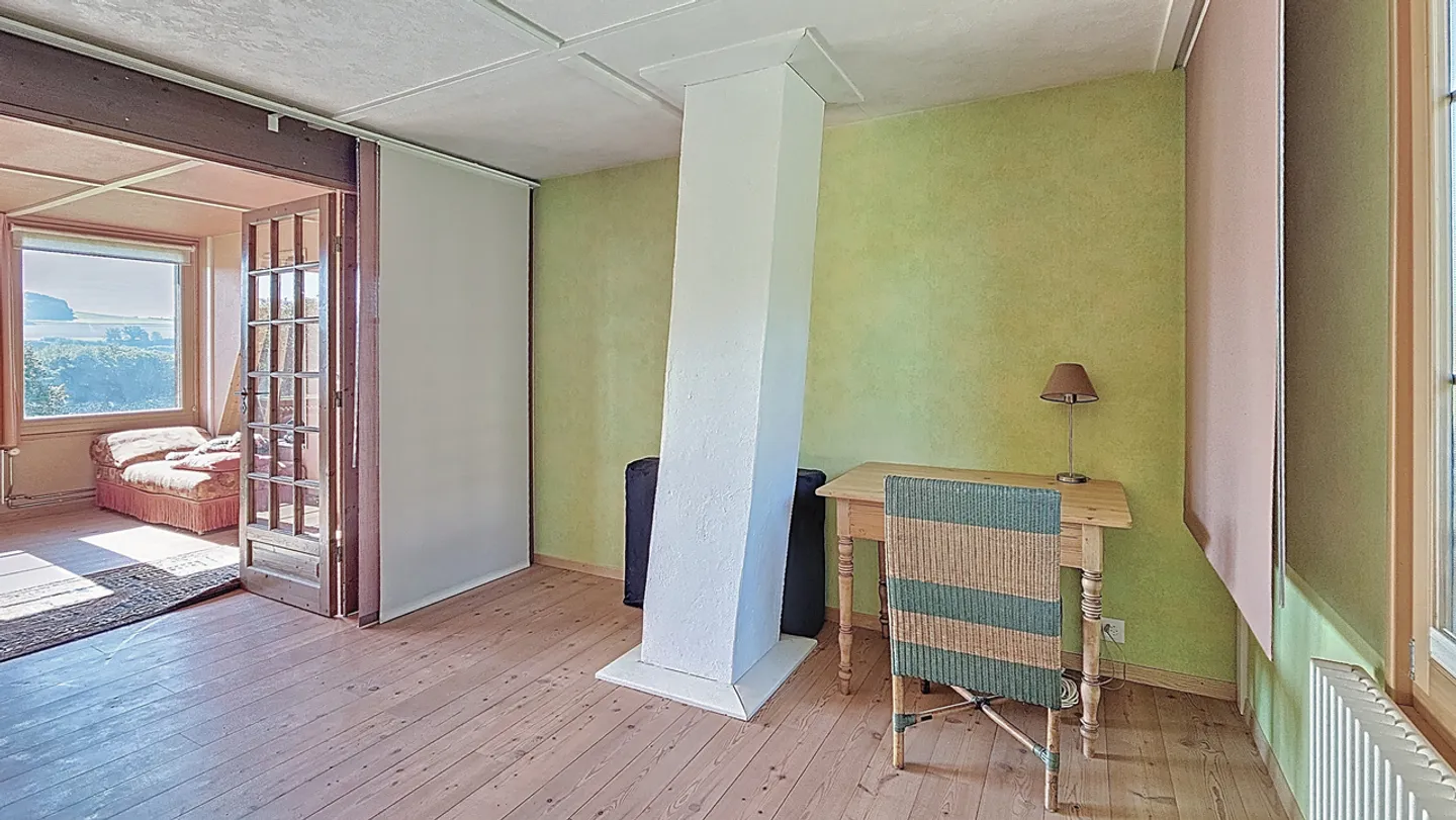 Dorfhaus mit 4,5 Zimmern und Grundstück in Murist (Estavayer) - Foto 18 von 21