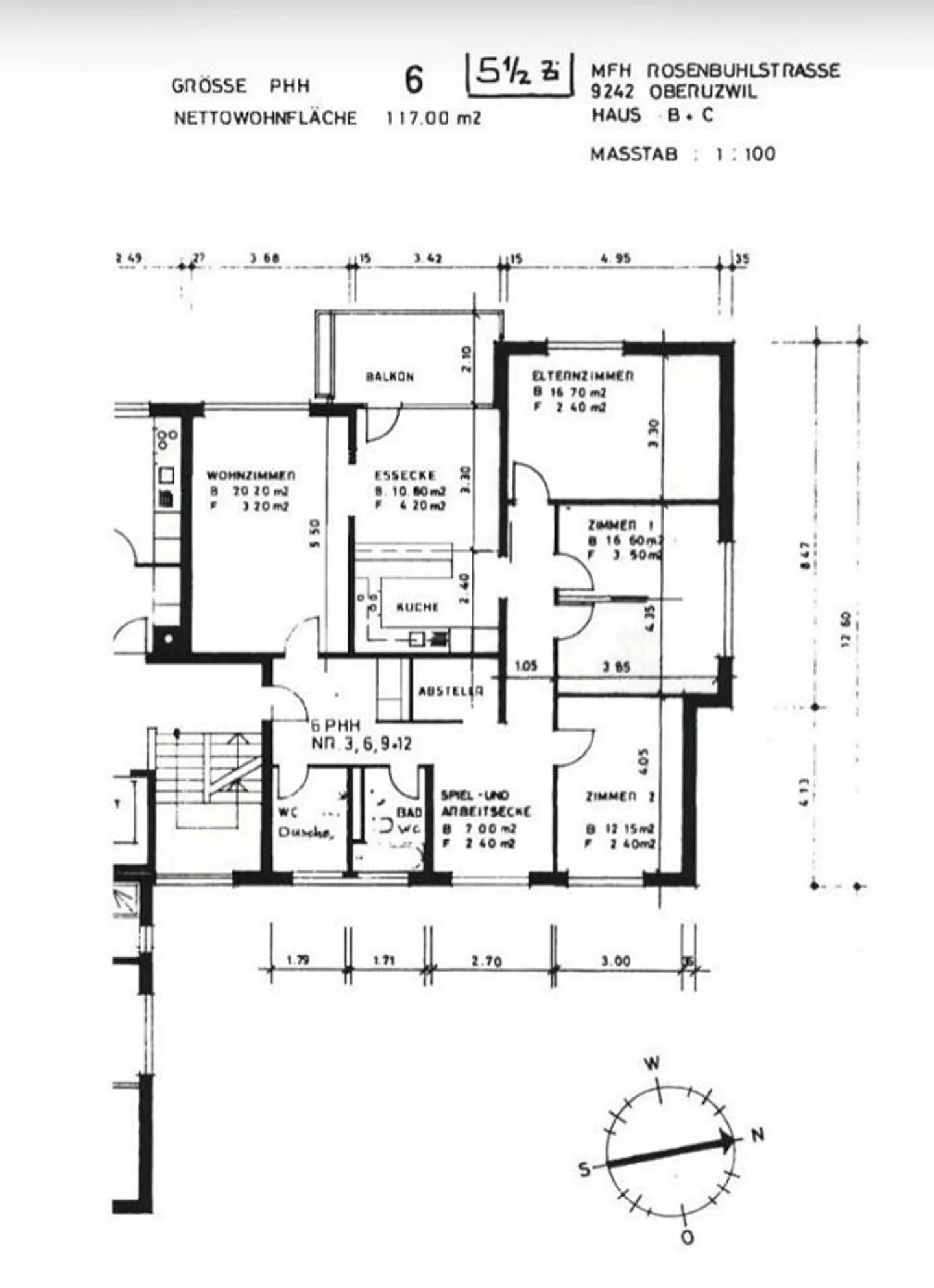 Family-friendly 5.5 room apartment - Photo 13 of 13