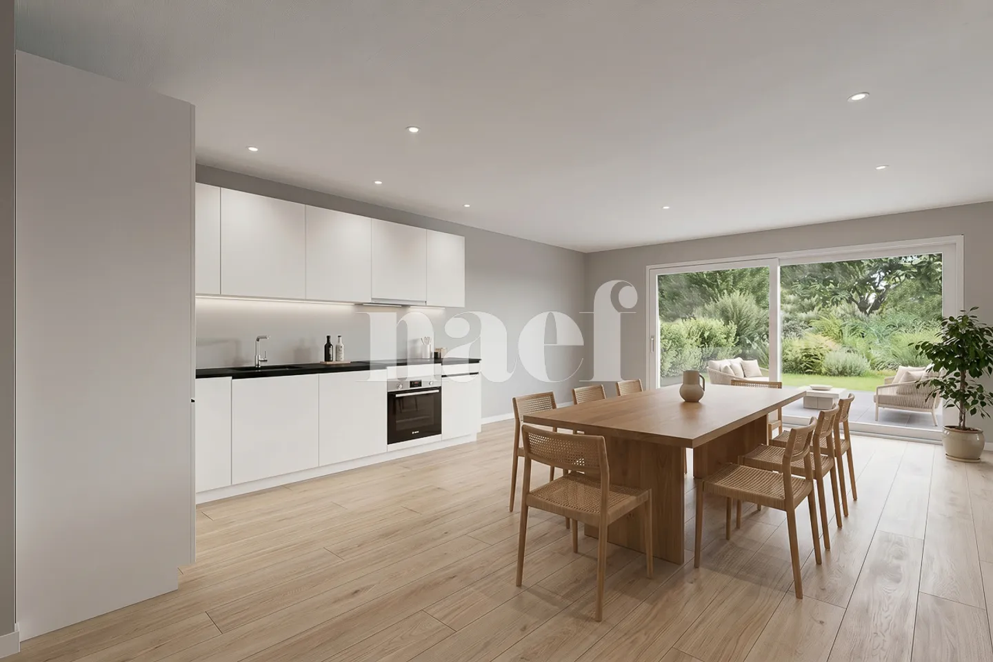 Appartement A01 - Nouveau appartement de 4,5 pièces au rez-de-chaussée à Yvorne à vendre - Photo 6 sur 8