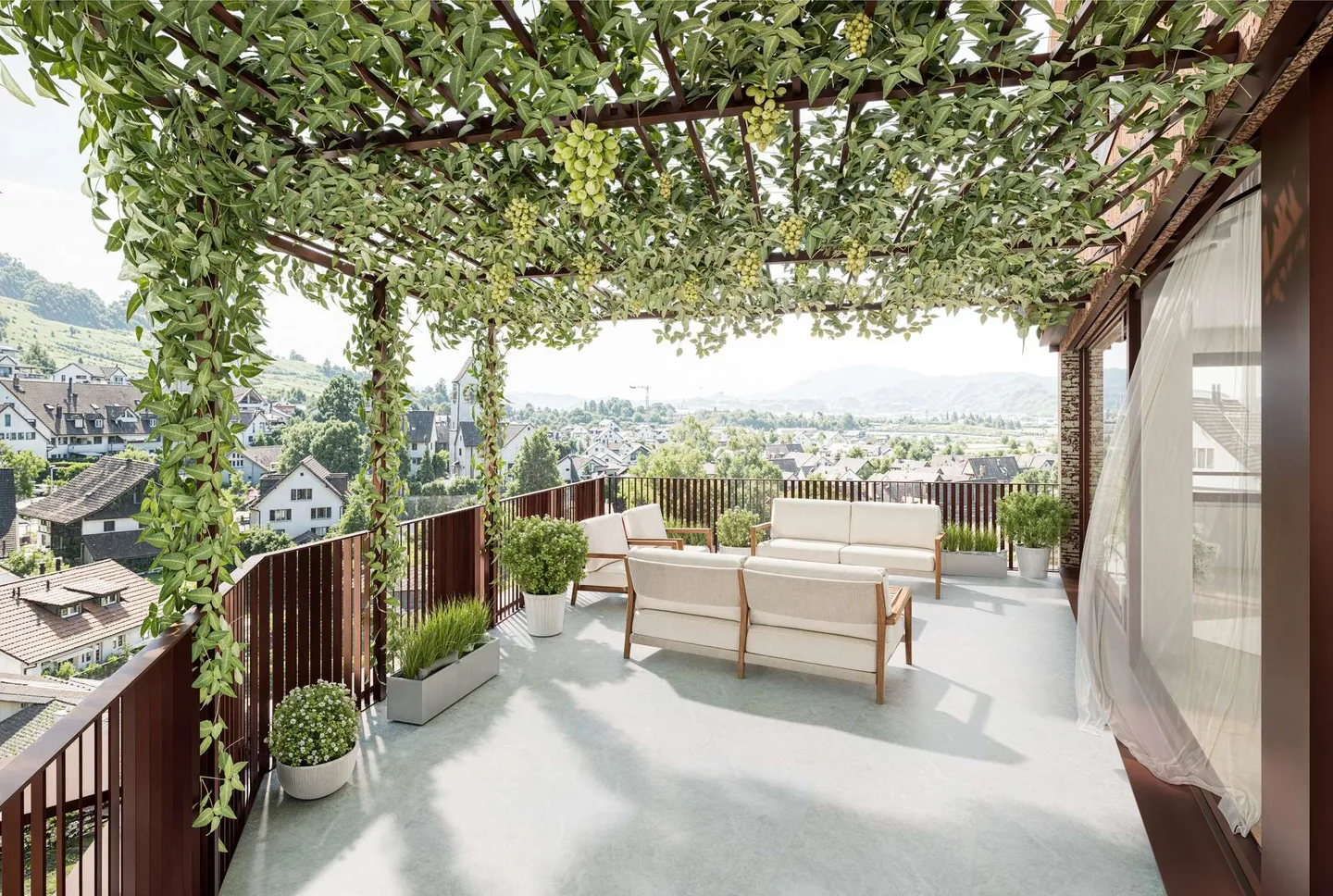 Modern Living over 2 Floors - 3.5-Room Maisonette 'To the Vines', Weiningen - Photo 12 of 13
