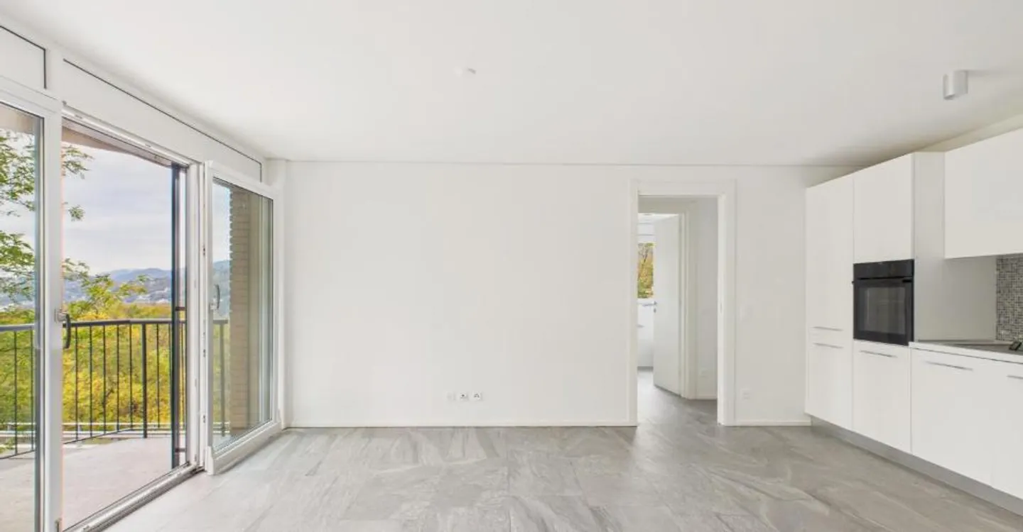 Modern 3.5-room apartment with terrace and leisure room in Cadro - PRIMARY AND SECONDARY RESIDENCE - Photo 1 of 9