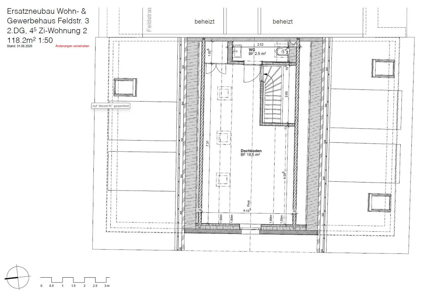 First rental: Spacious 4.5-room maisonette apartment in replacement new building - Photo 18 of 21