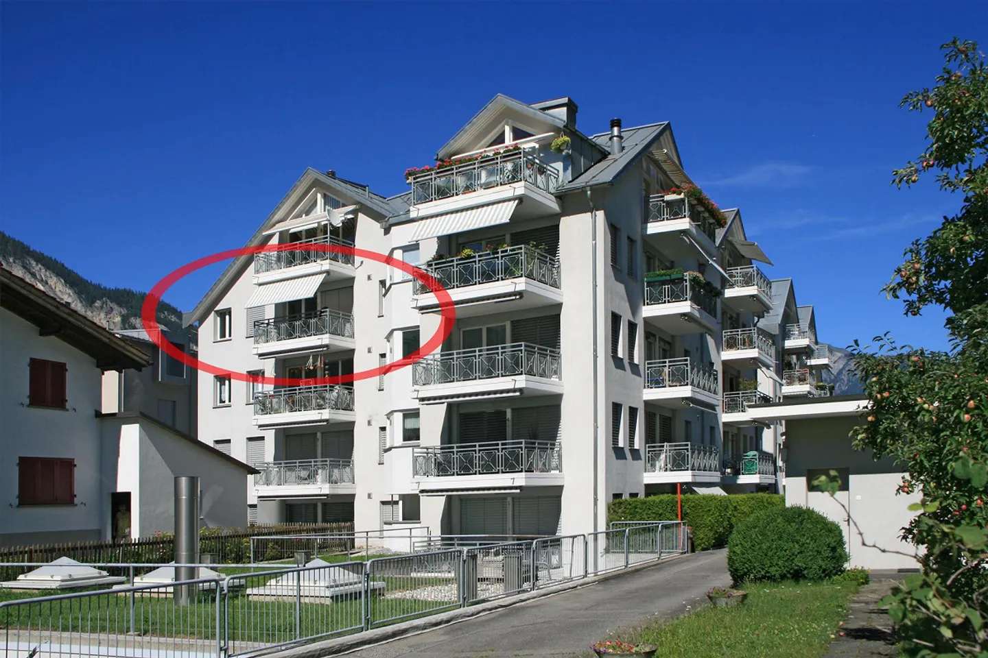 4.5-room apartment - living centrally in Domat/Ems - Photo 1 of 14