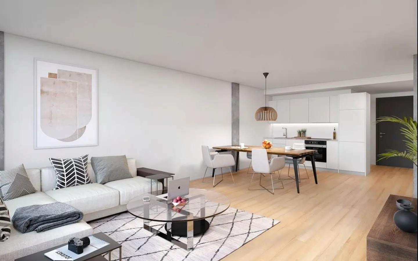 Appartement moderne de 2 pièces dans la tour Akara, Baden - Photo 2 sur 3