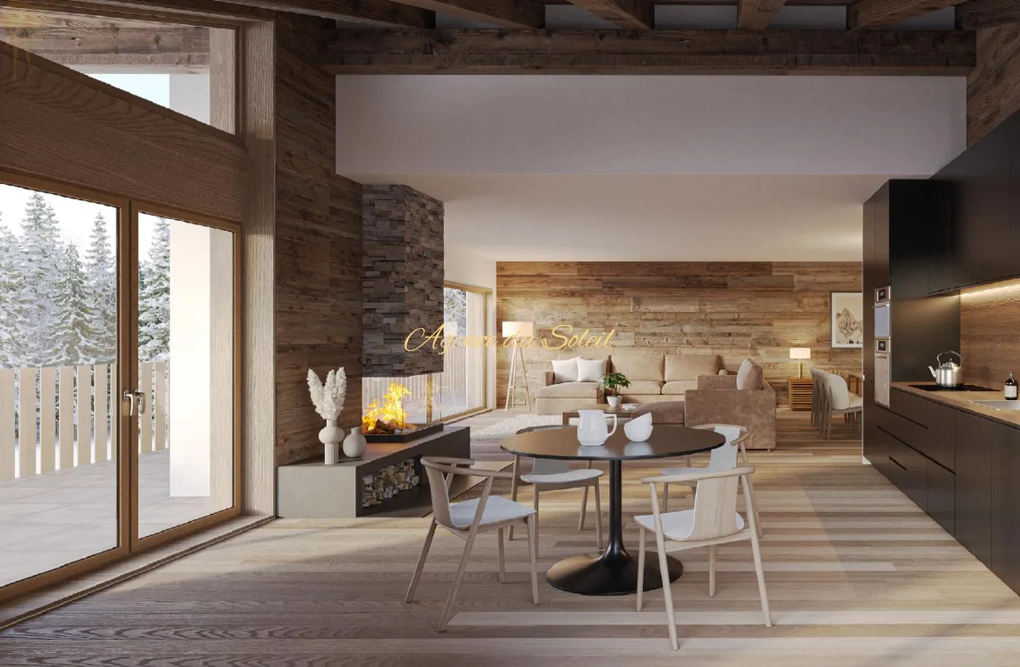 Luxury 4.5 Room Apartment, New and Ideally Located in Crans! - Photo 3 of 8