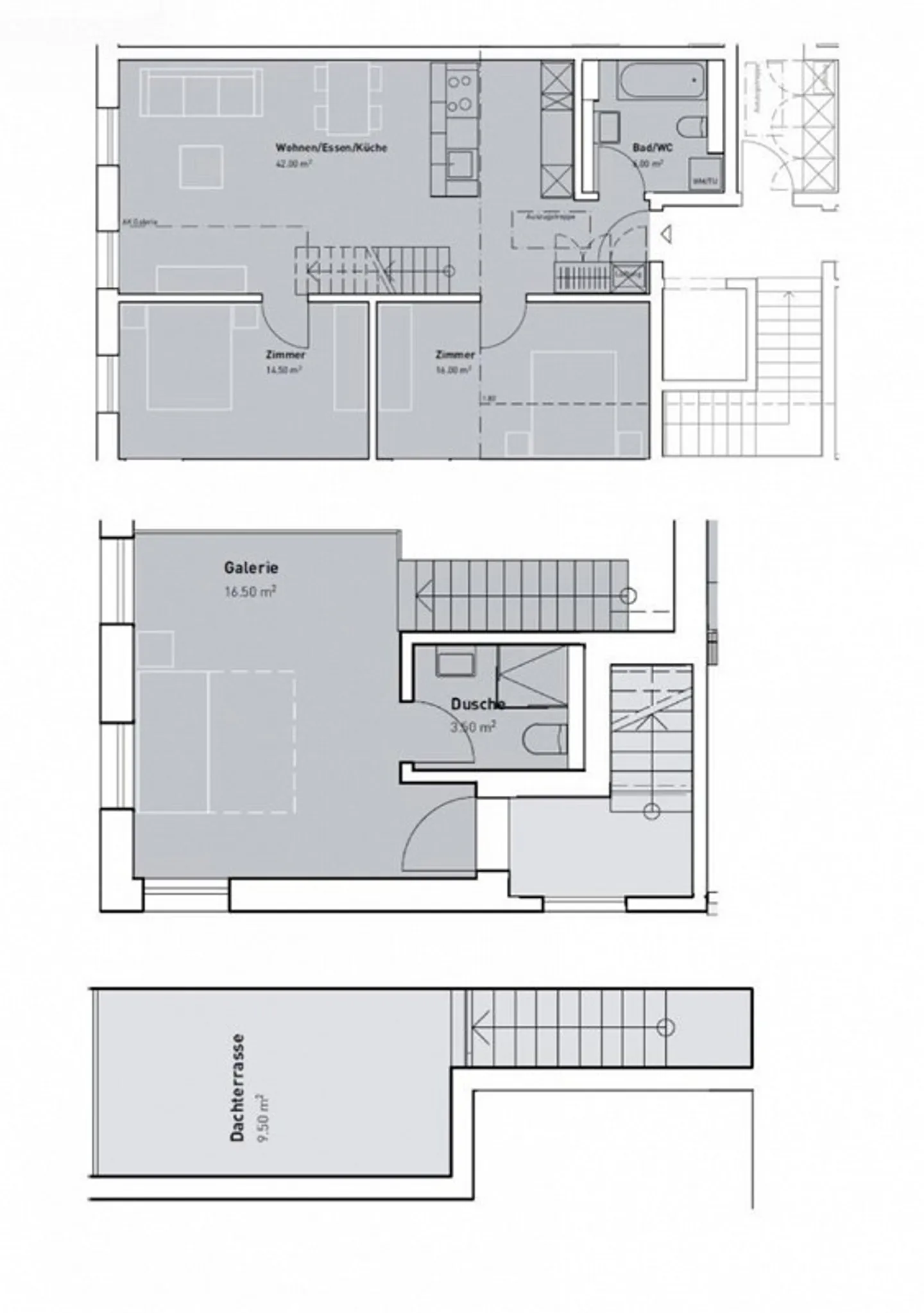 Modern 3.5-room maisonette apartment in Muri AG - Photo 11 of 11