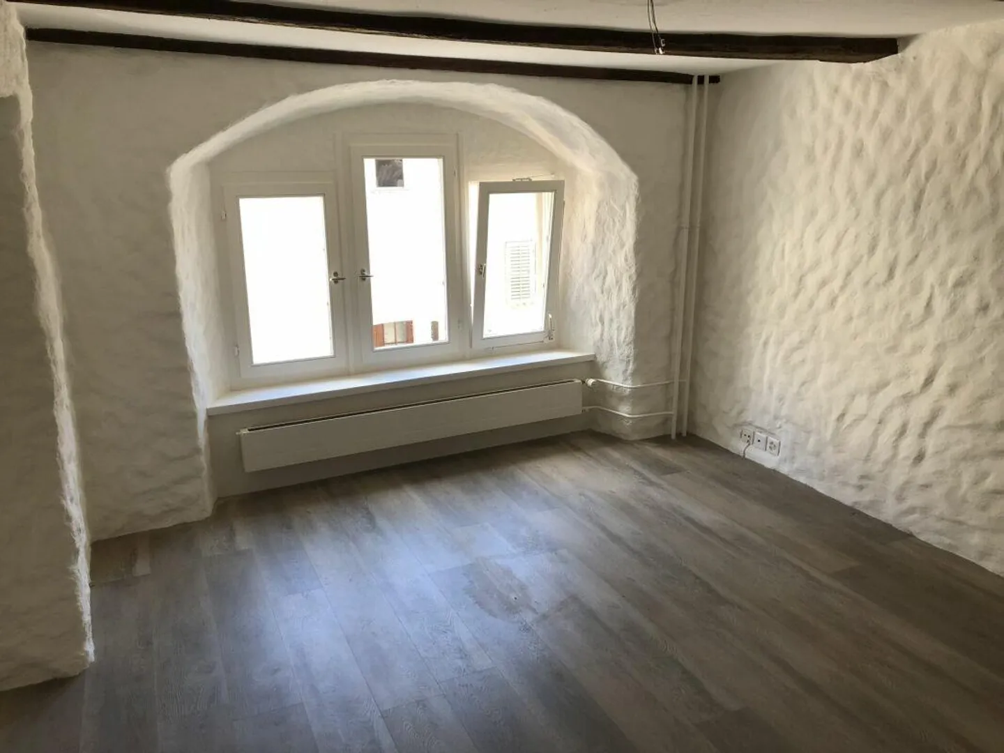 Appartement 1 pièce confortable avec poutres en bois et confort moderne - Photo 2 sur 6