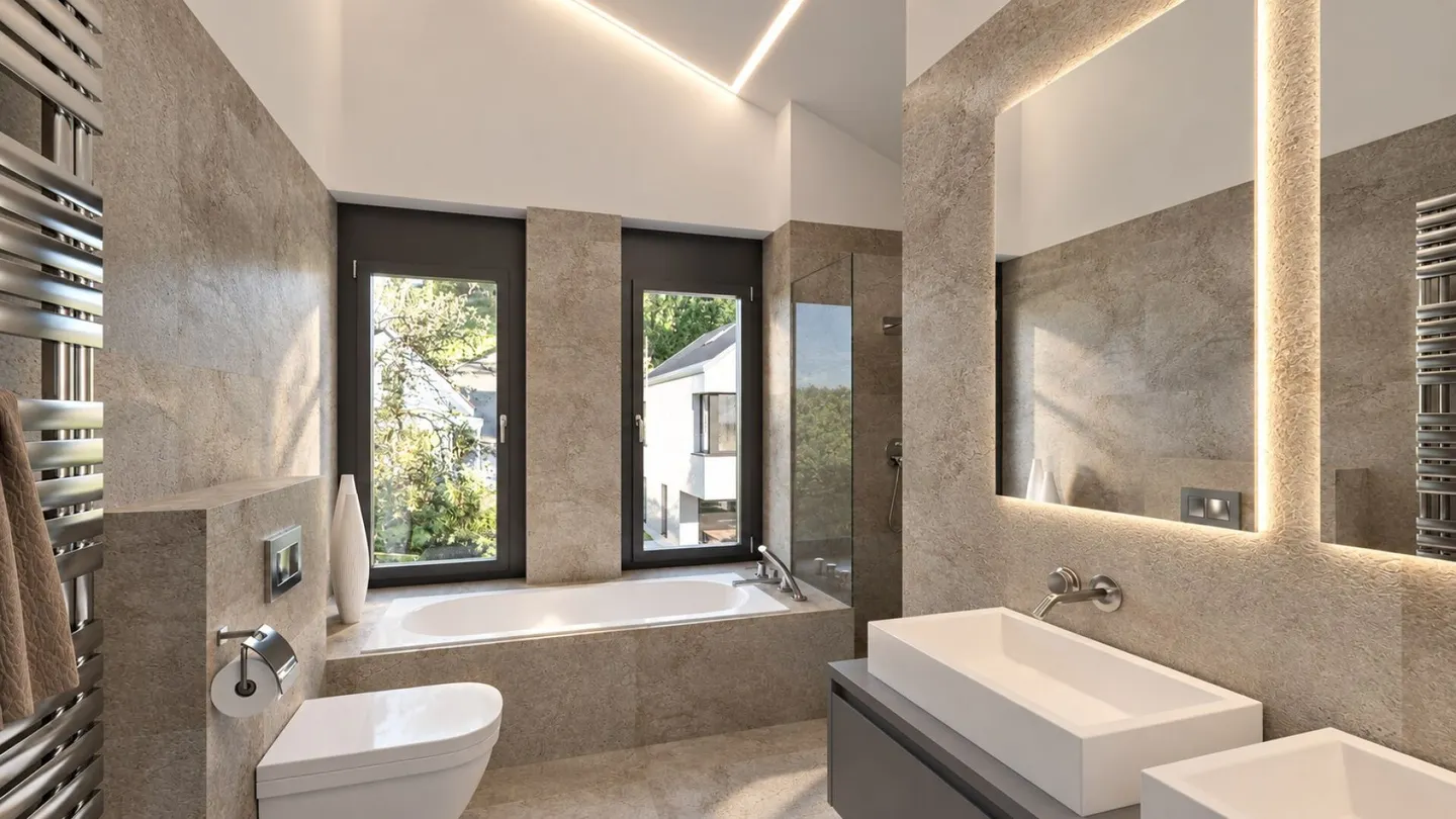 MAISON 3 | Maison individuelle moderne de 5,5 pièces dans un emplacement familial - Photo 10 sur 12