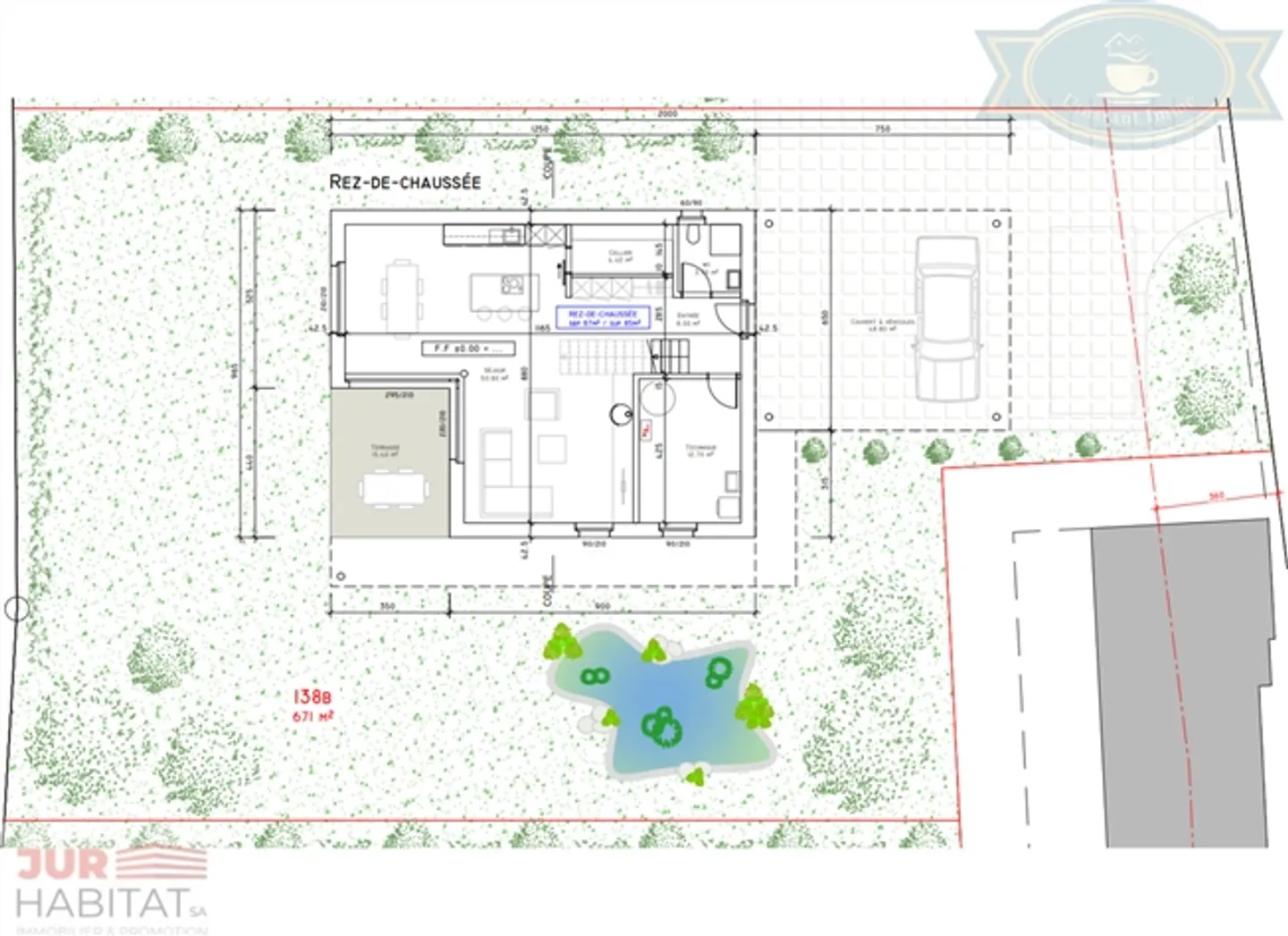 Offerta eccellente per 3 ville indipendenti a Réclère. - Foto 7 di 13