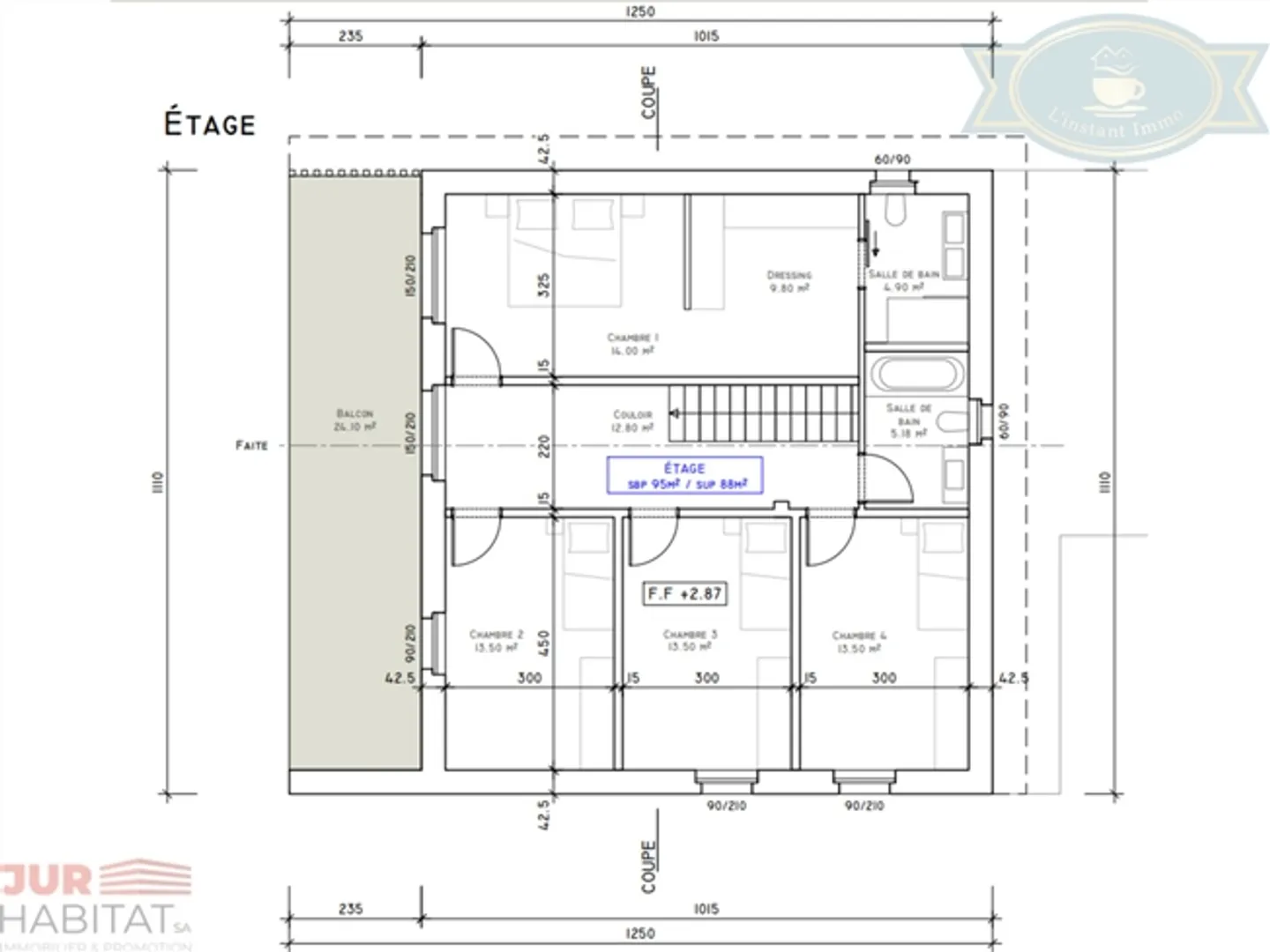 Offerta eccellente per 3 ville indipendenti a Réclère. - Foto 8 di 13