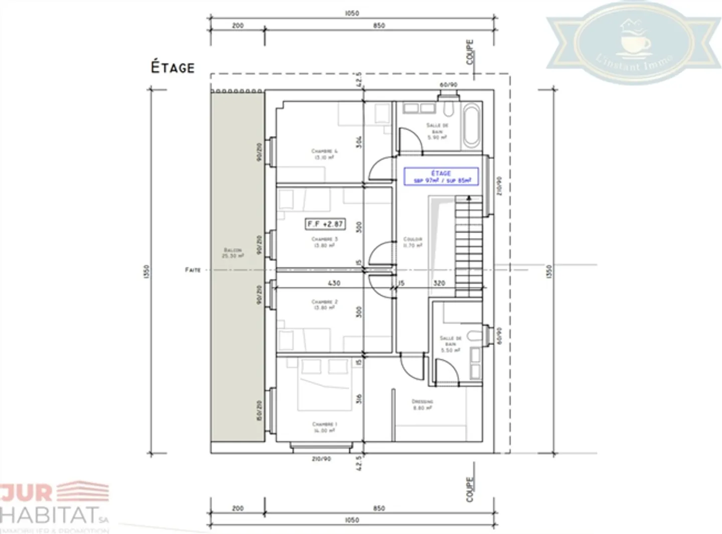 Offerta eccellente per 3 ville indipendenti a Réclère. - Foto 12 di 13