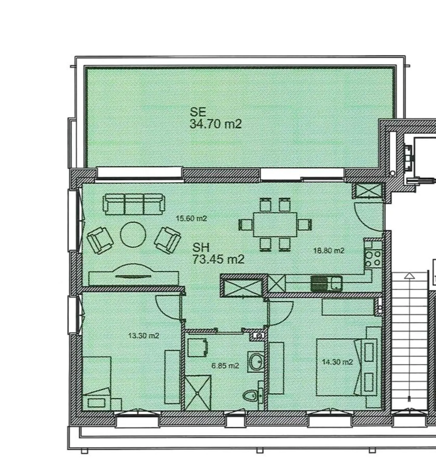 Appartement 3.5 pièces - Photo 5 sur 5