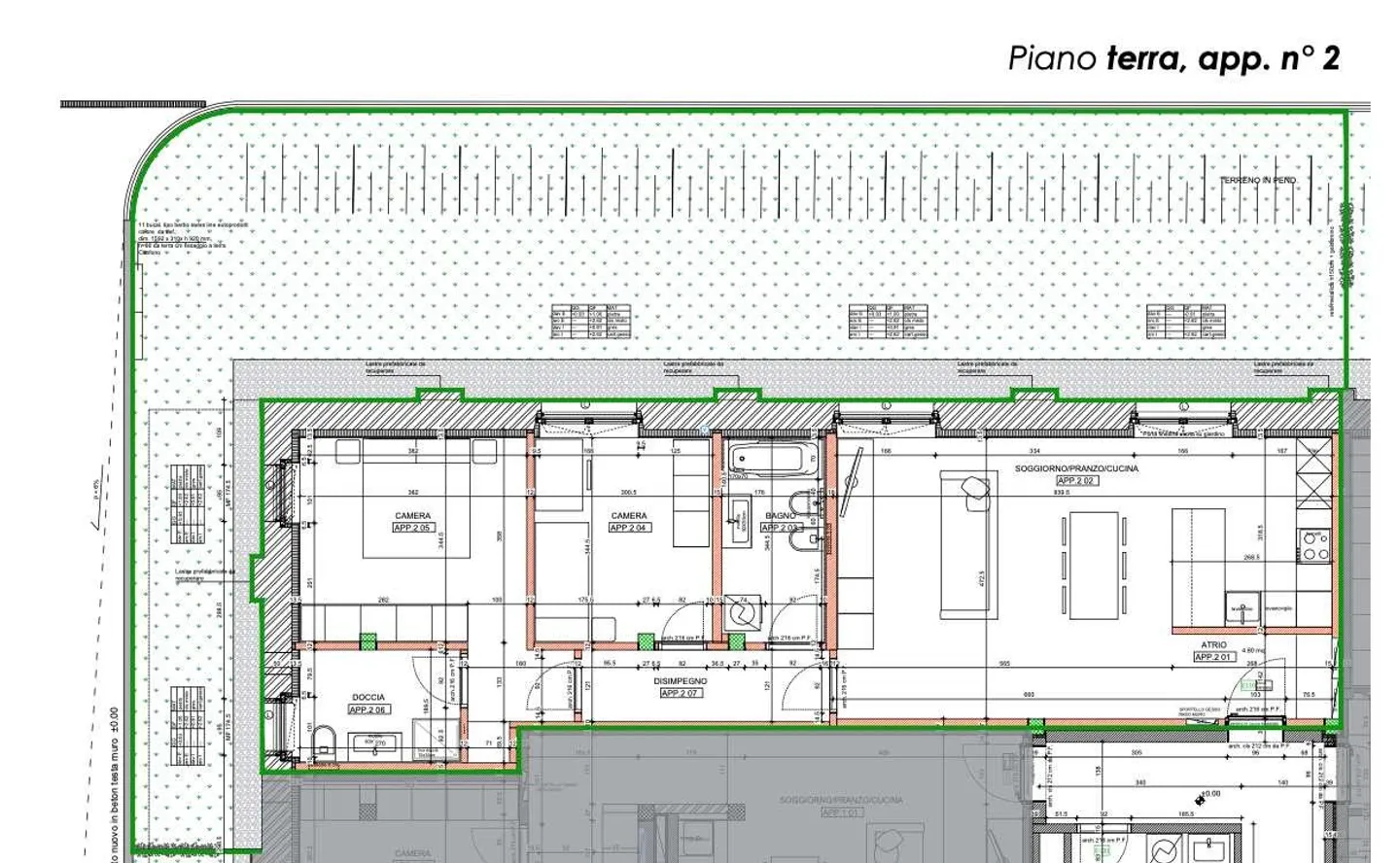 Affitto appartamento 3.5 locali con giardino - Foto 11 di 12