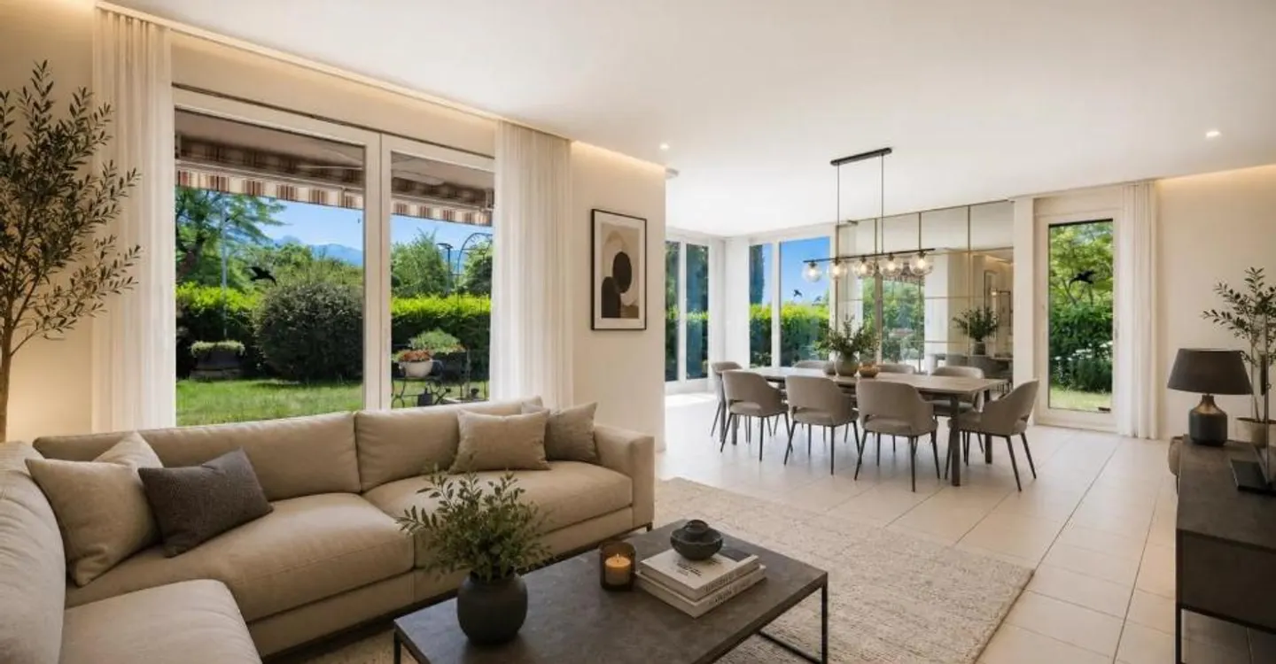 Superbo appartamento 4.5 con terrazza - a due passi da Vevey - Foto 4 di 12