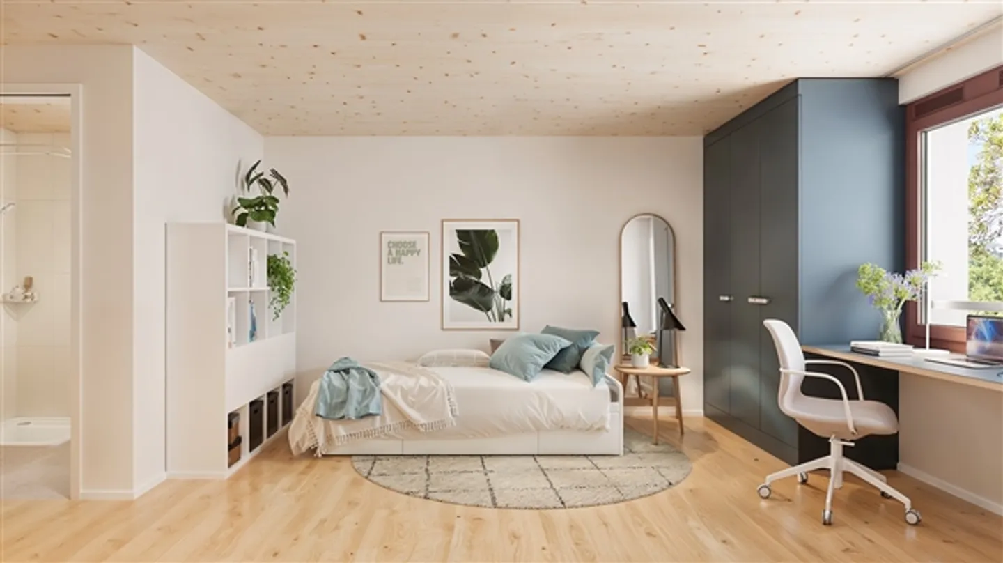 Première occupation - Votre nouveau studio à Stadtsägi - Photo 1 sur 4