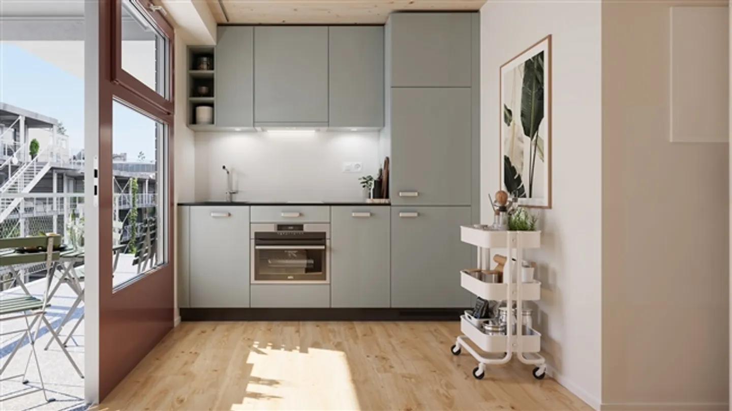 Première occupation - Votre nouveau studio à Stadtsägi - Photo 2 sur 4