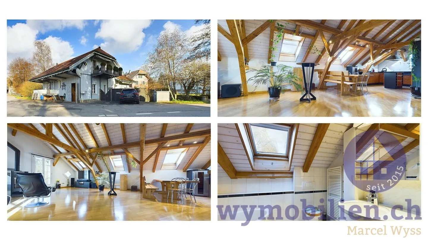 Zwei Wohneinheiten + Werkstatt - Vielseitige Liegenschaft in Ersigen - Foto 1 von 13