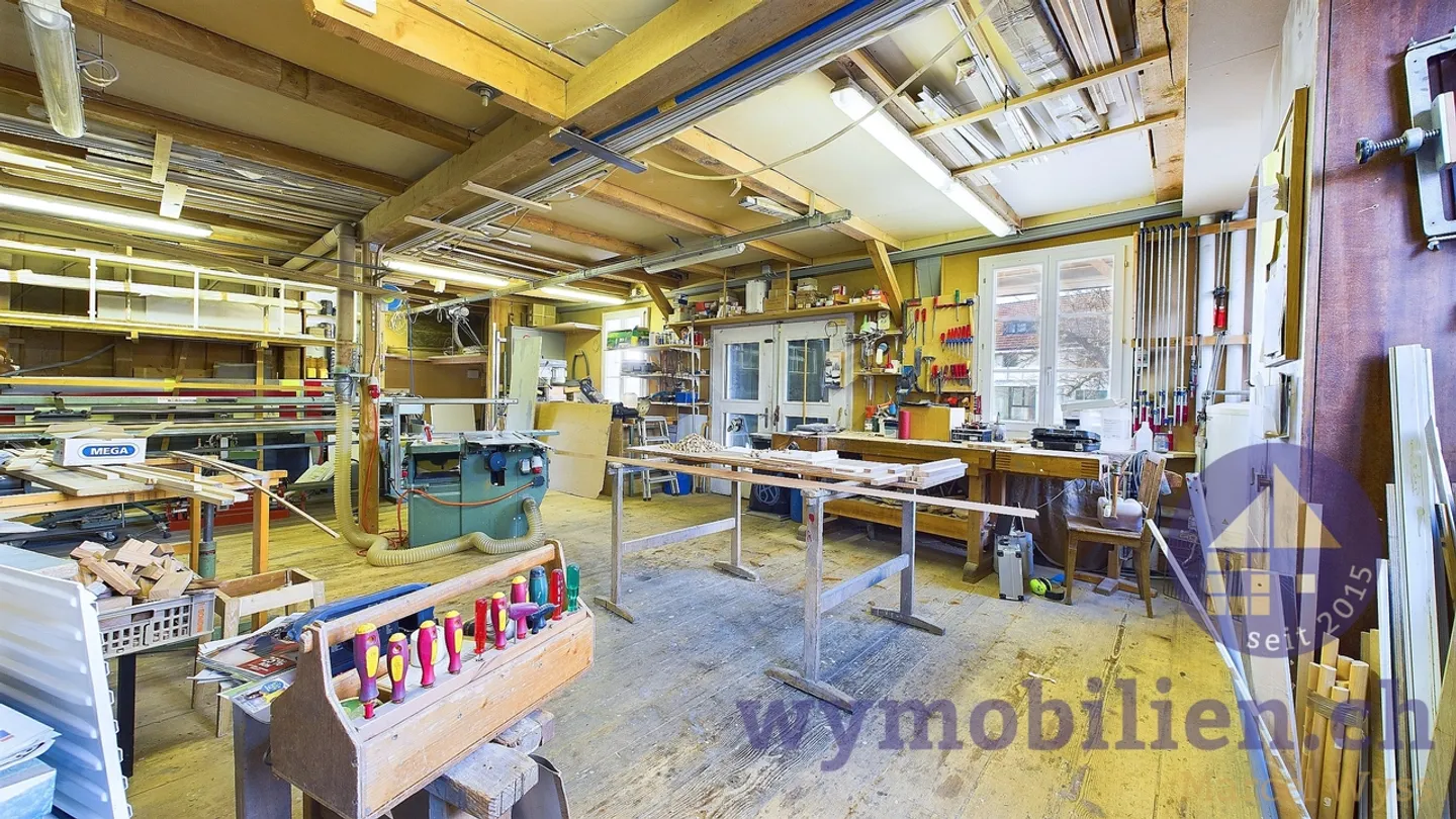 Due unità abitative + laboratorio - Proprietà versatile a Ersigen - Foto 11 di 12