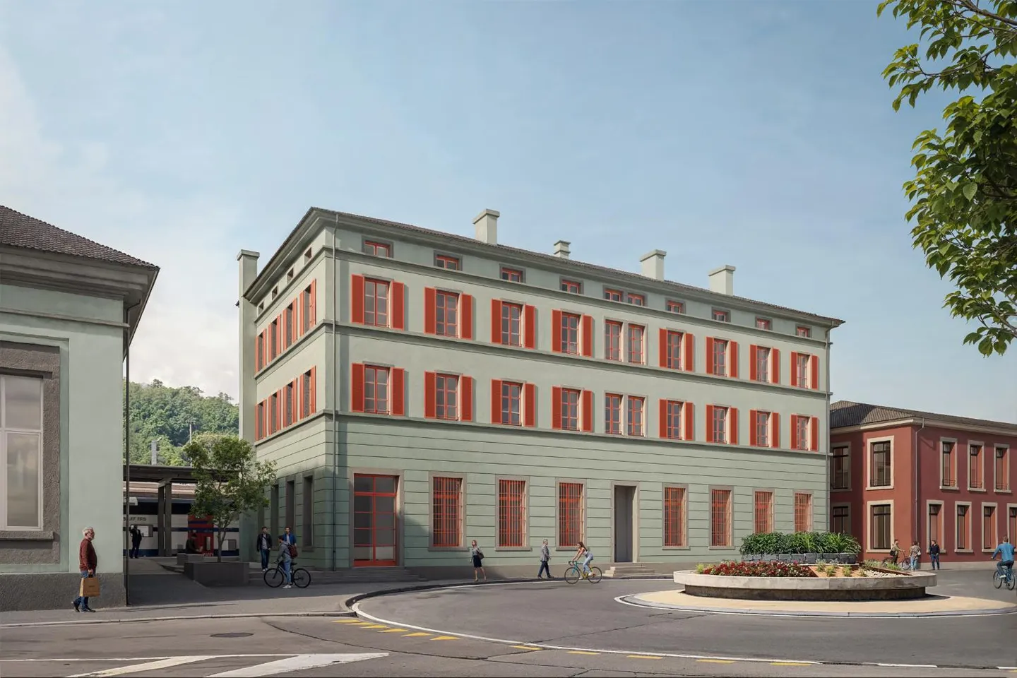 Appartement 2,5 pièces de 70,00 m2 au 2ème étage dans une zone centrale et ensoleillée (App. 4) - Photo 1 sur 2